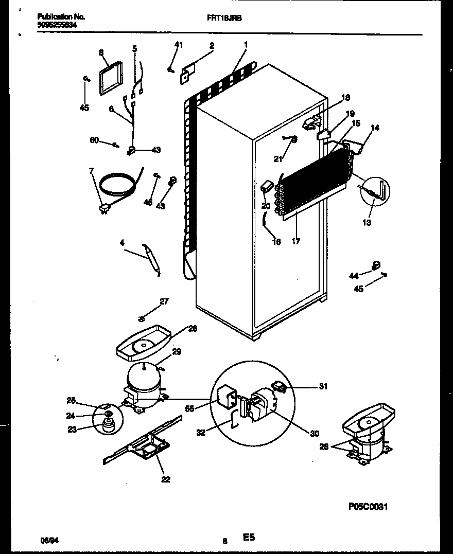 05 - SYSTEM AND AUTOMATIC DEFROST PARTS
