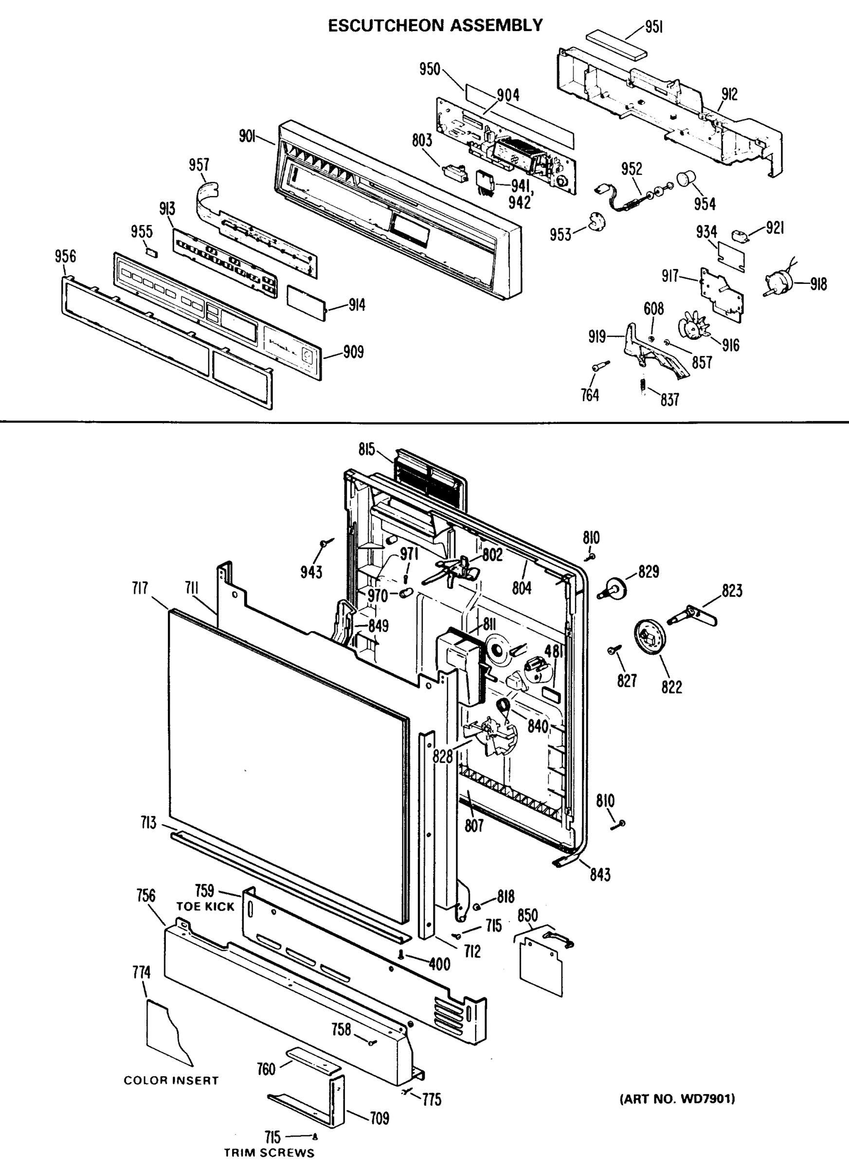 ESCUTCHEON ASSEMBLY