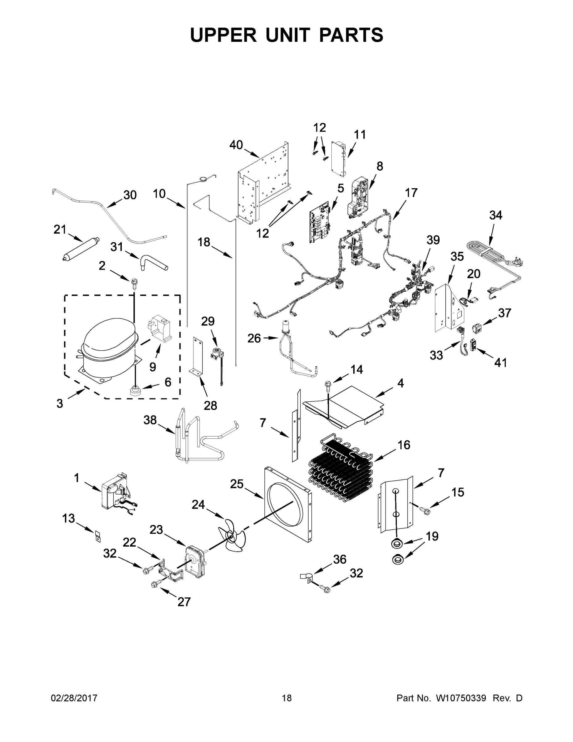 10 - UPPER UNIT PARTS