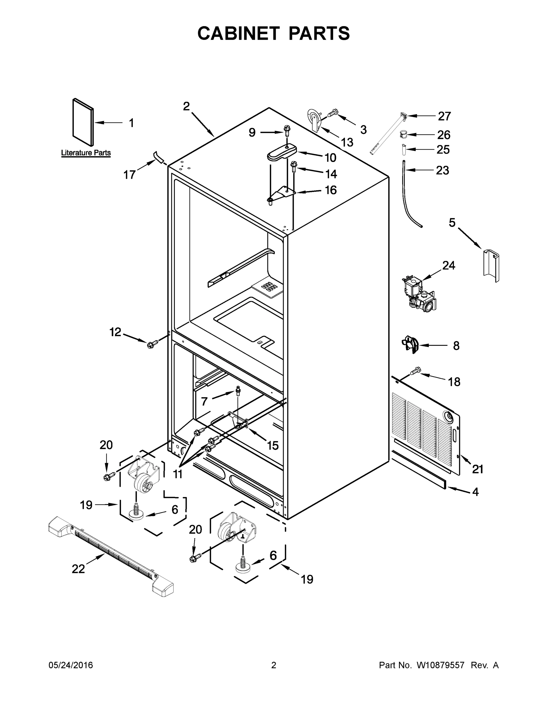 02 - CABINET PARTS