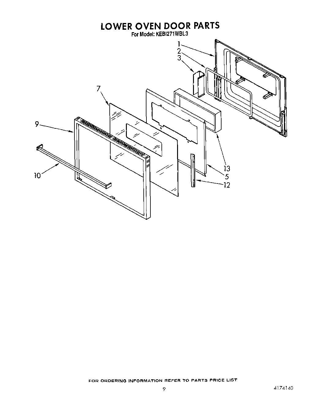 06 - LOWER OVEN DOOR
