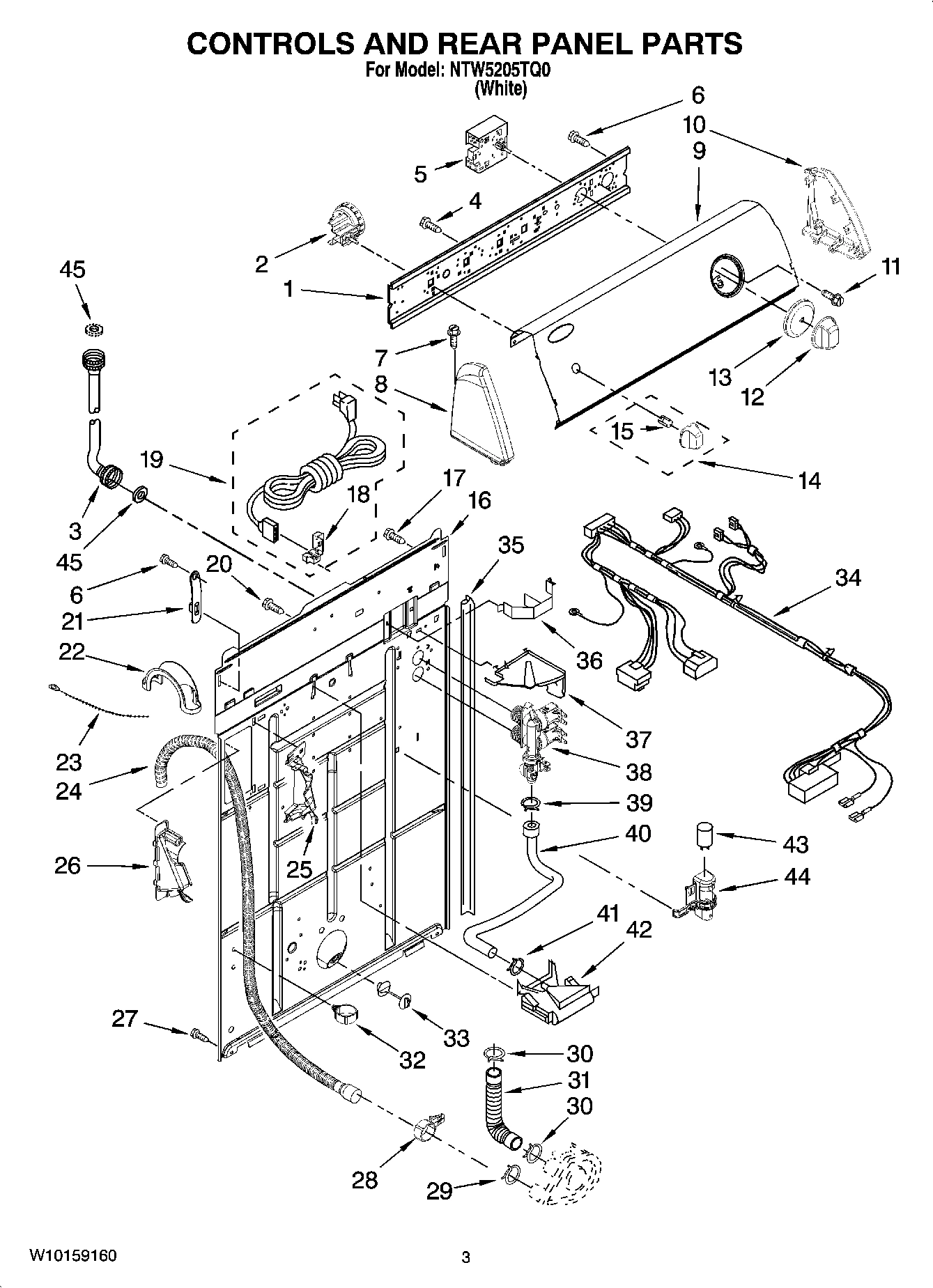 02 - CONTROLS AND REAR PANEL PARTS