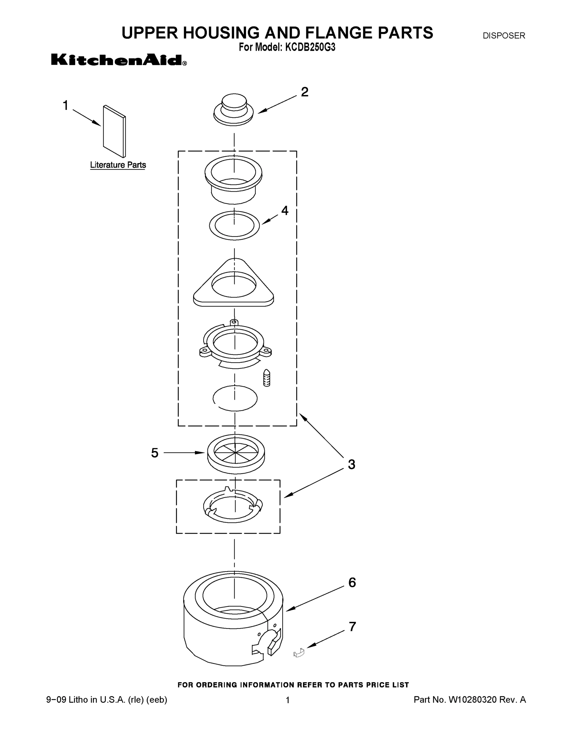 01 - UPPER HOUSING AND FLANGE PARTS
