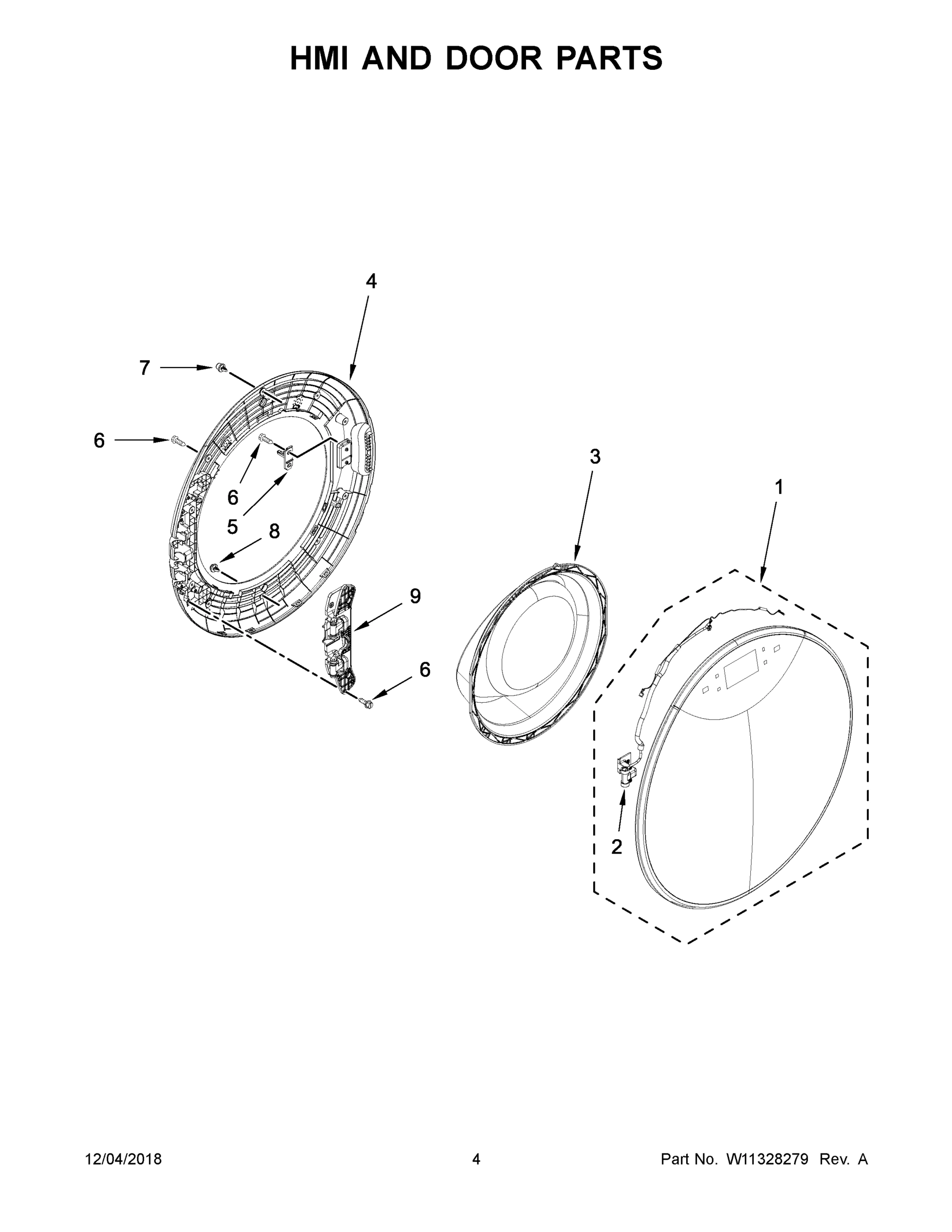 03 - HMI AND DOOR PARTS