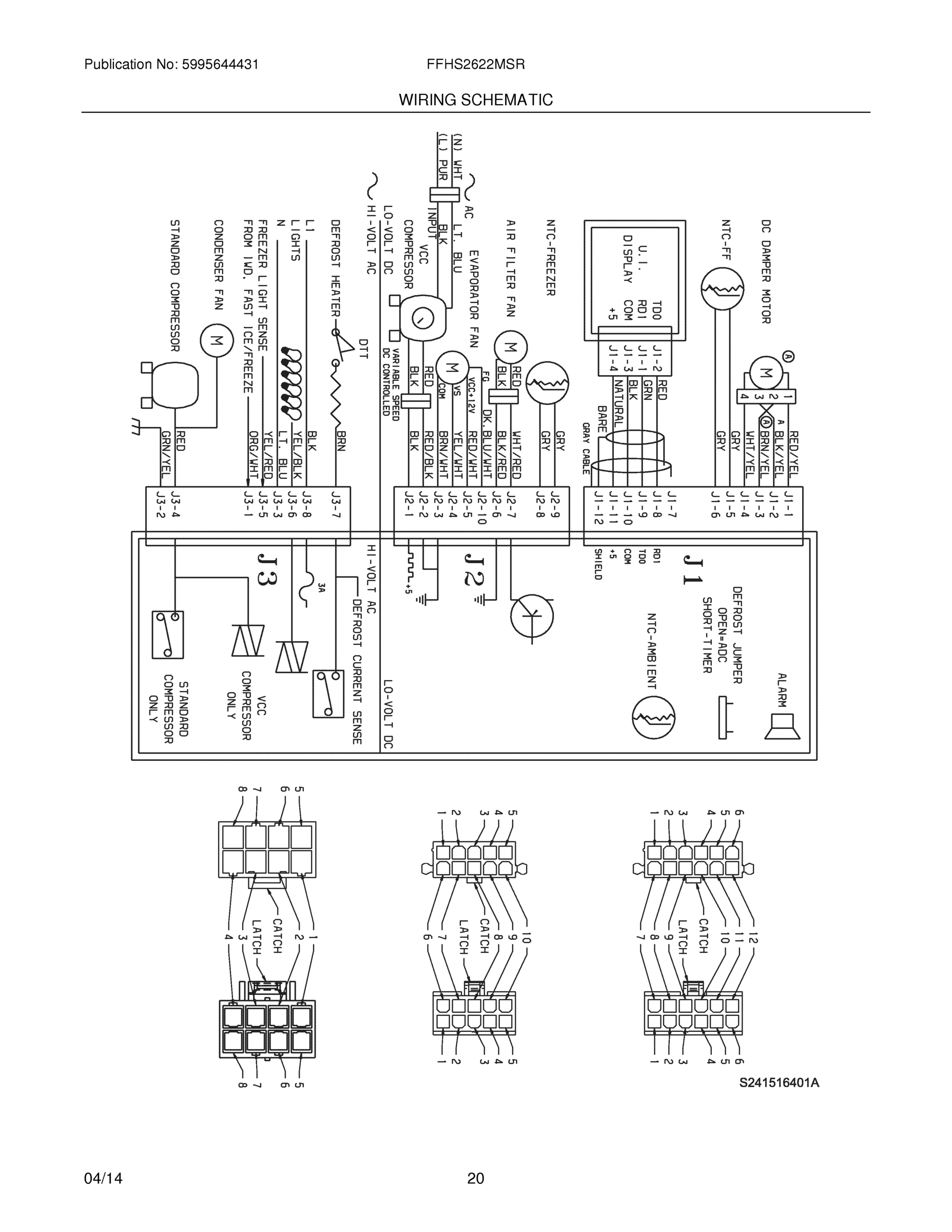 20 - WIRING SCHEMATIC