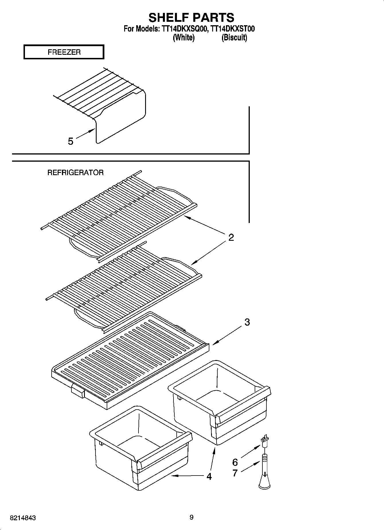 05 - SHELF PARTS, OPTIONAL PARTS