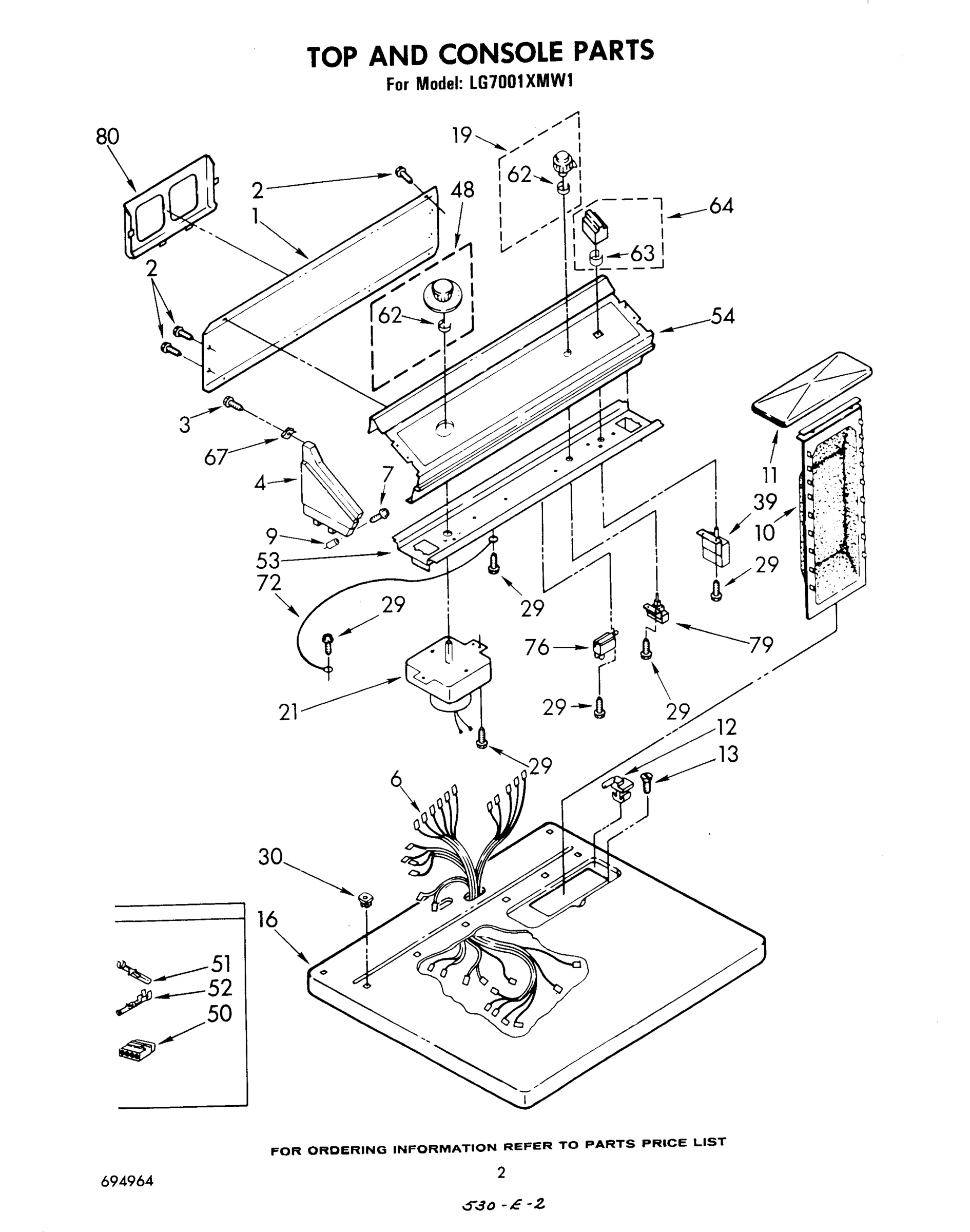 02 - TOP AND CONSOLE , LITERATURE AND OPTIONAL