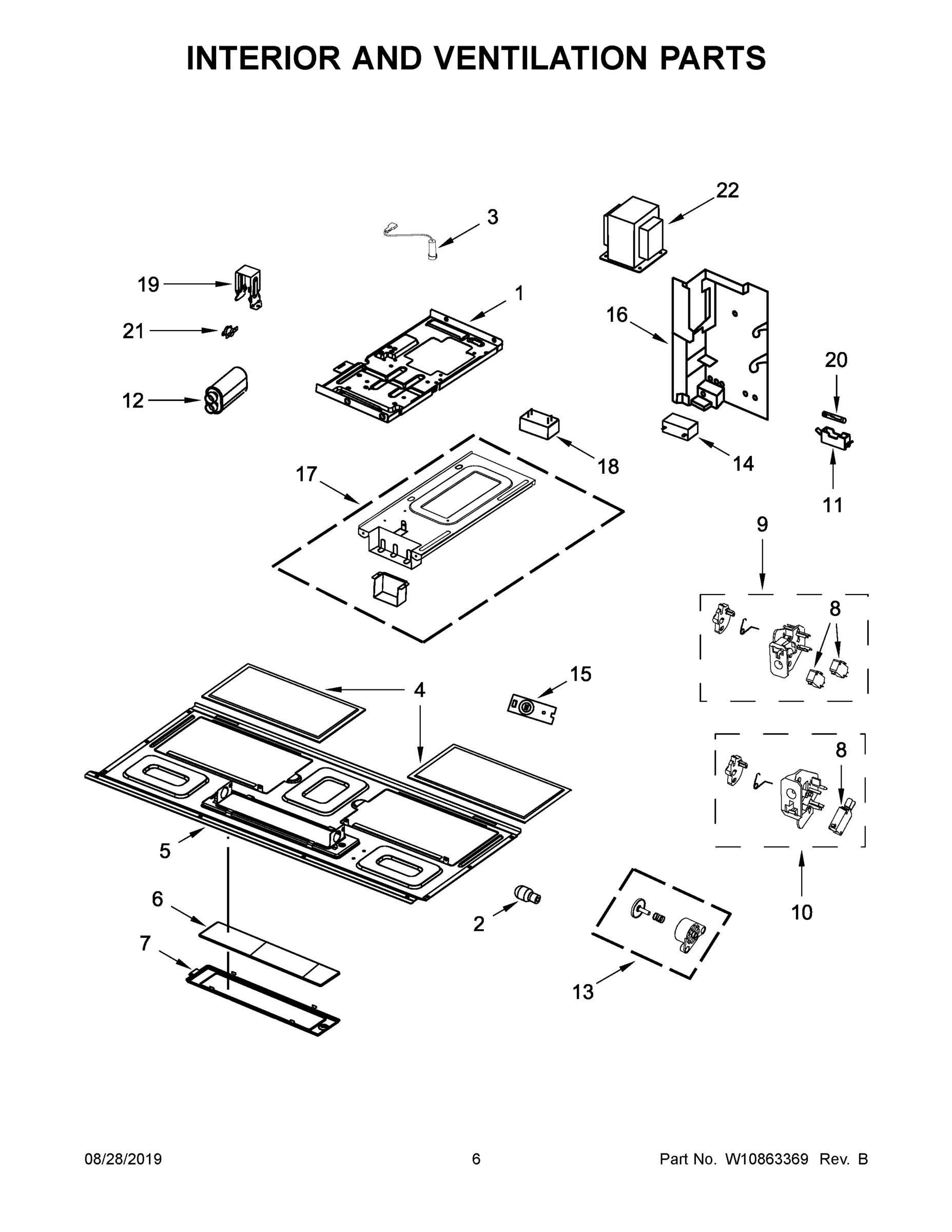 04 - INTERIOR AND VENTILATION PARTS