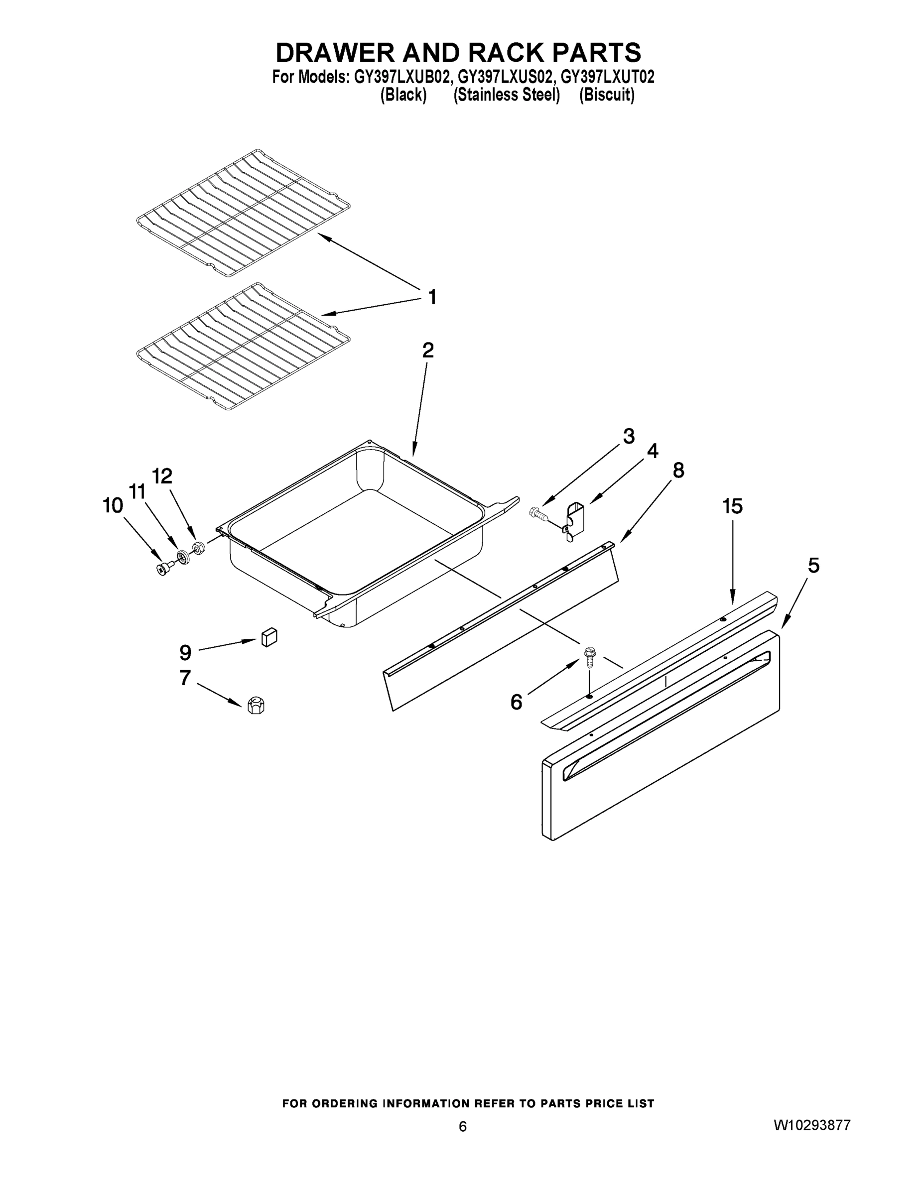 05 - DRAWER AND RACK PARTS
