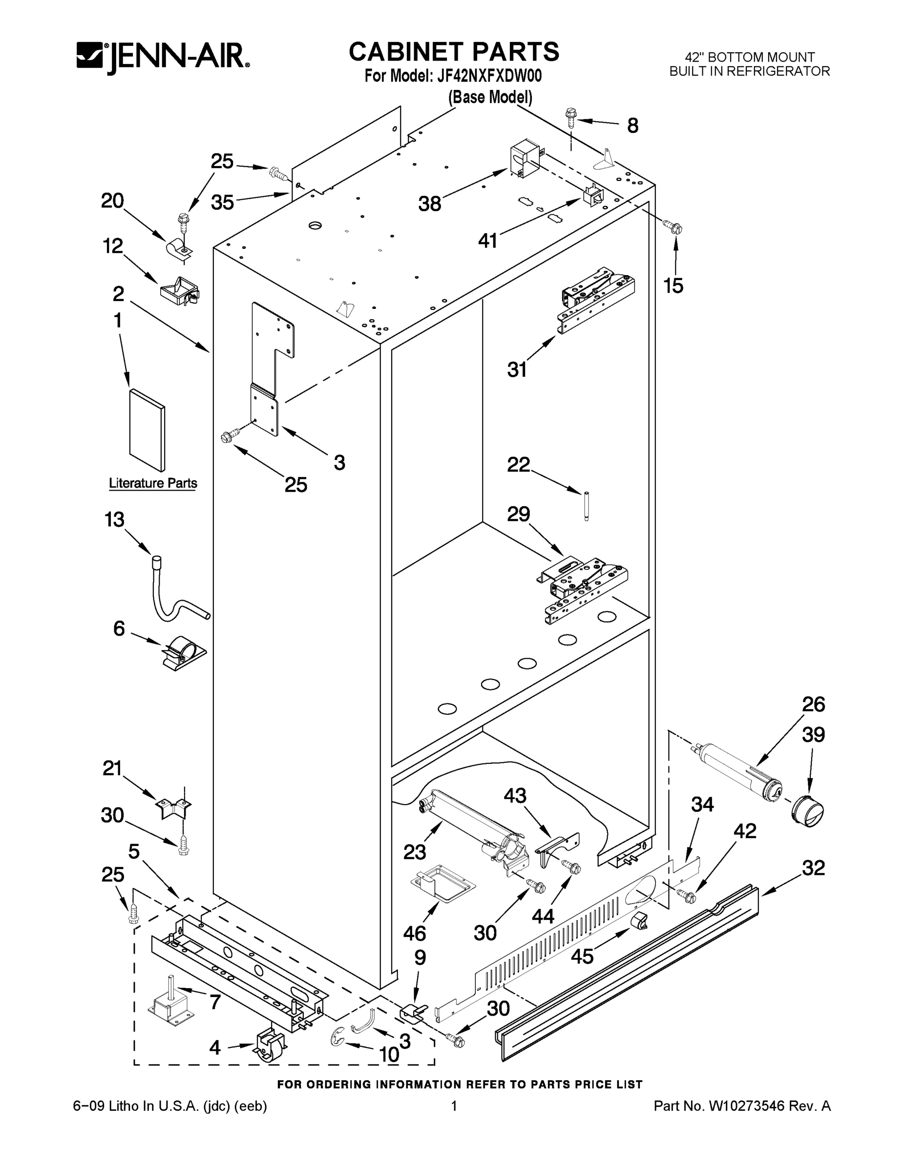 01 - CABINET PARTS