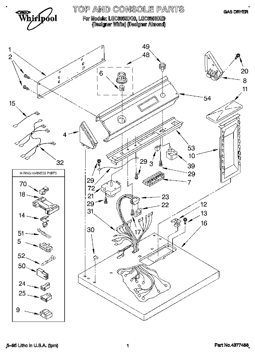 01 - TOP AND CONSOLE, LIT/OPTIONAL
