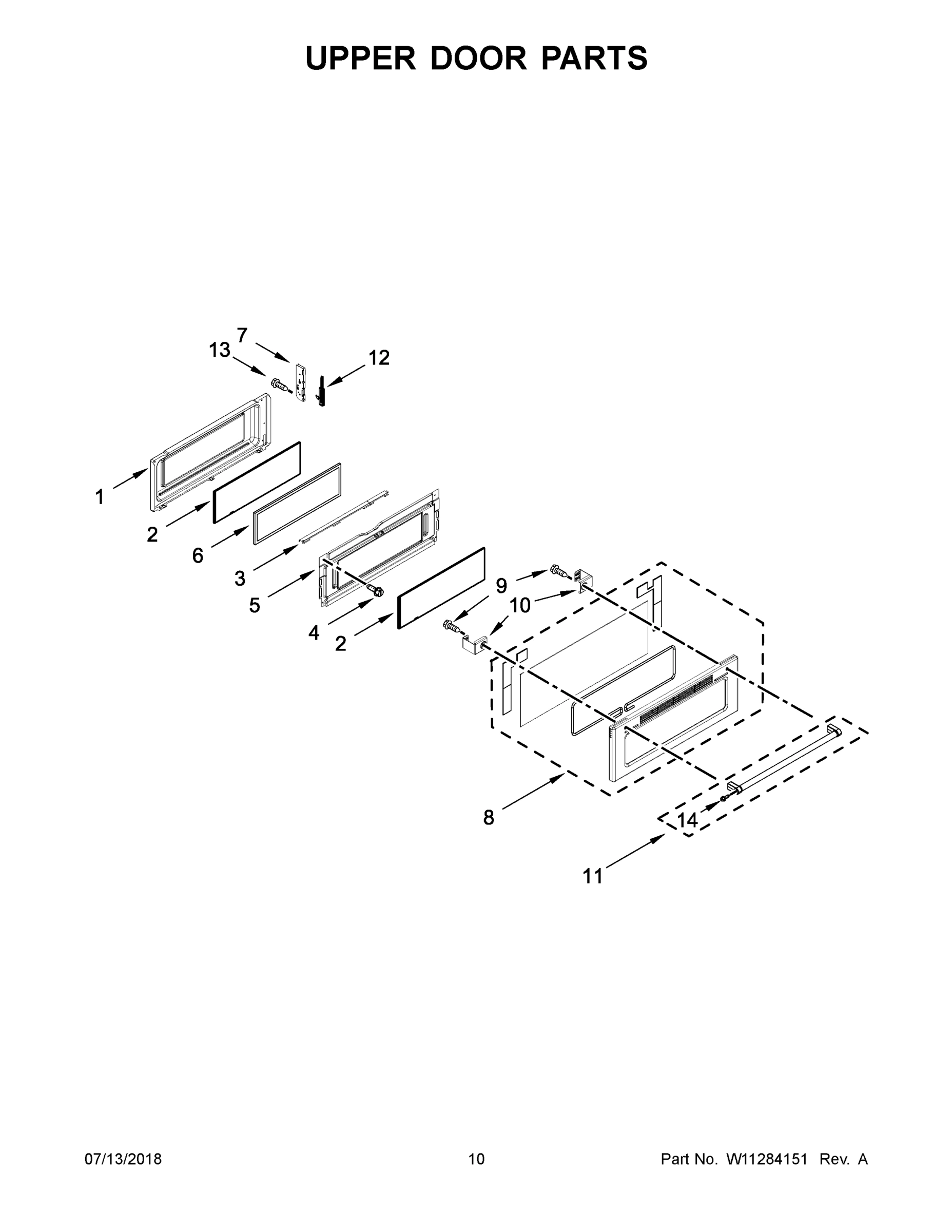 06 - UPPER DOOR PARTS