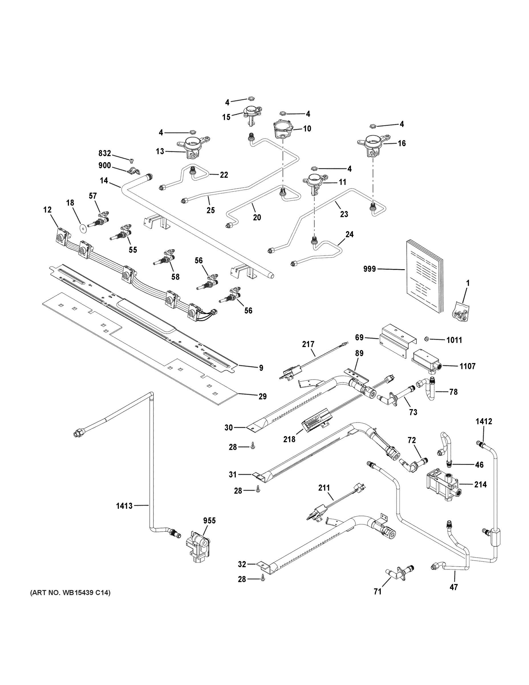GAS & BURNER PARTS