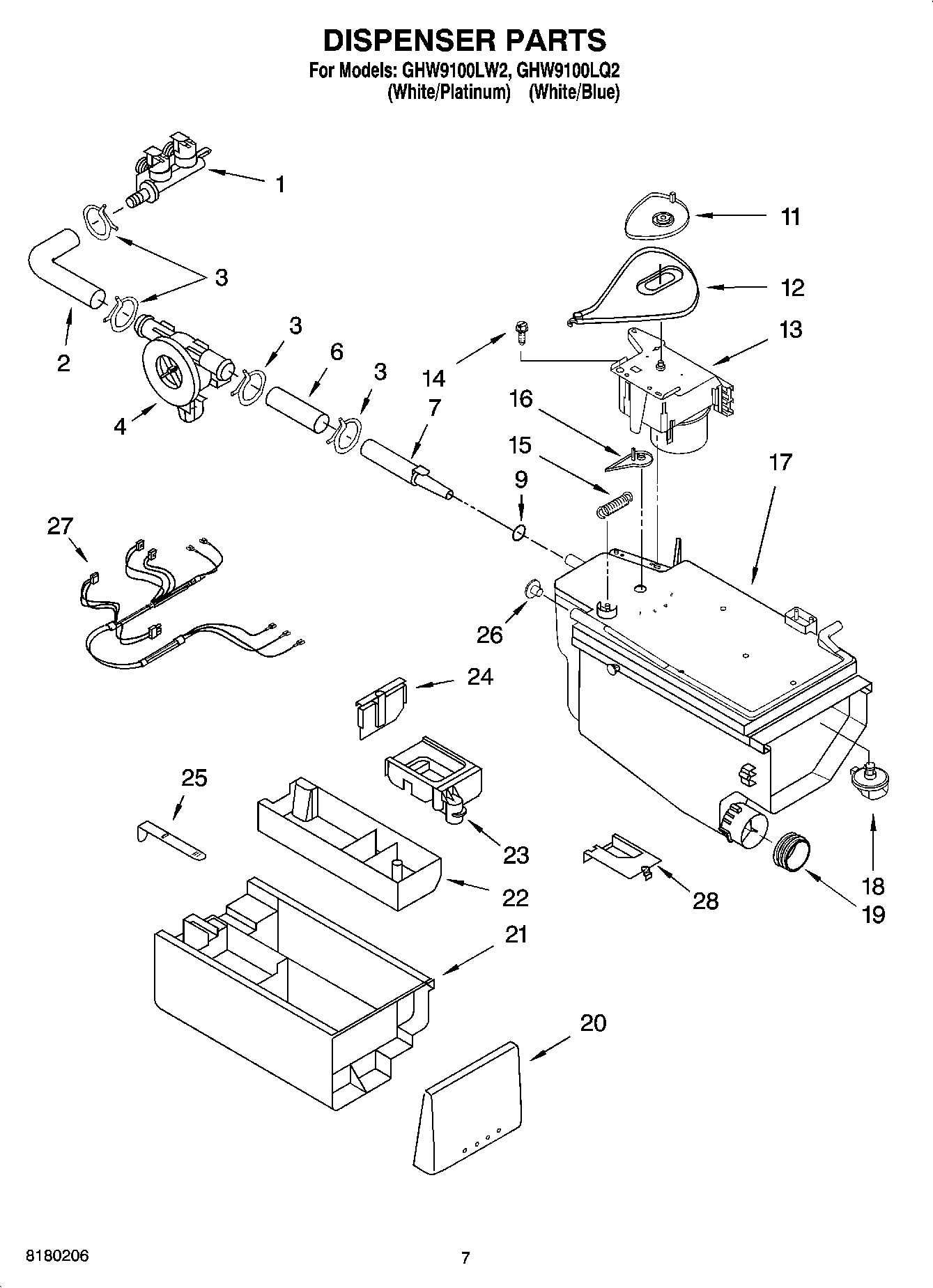 04 - DISPENSER PARTS