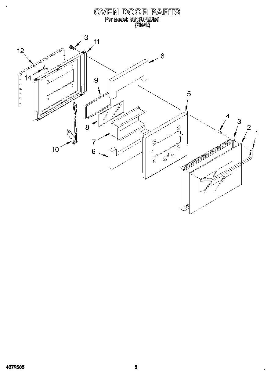 04 - OVEN DOOR