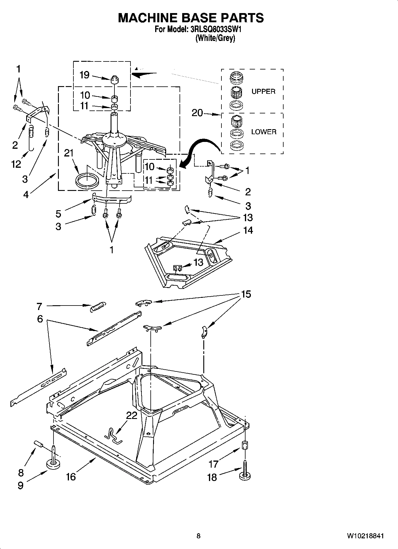 05 - MACHINE BASE PARTS