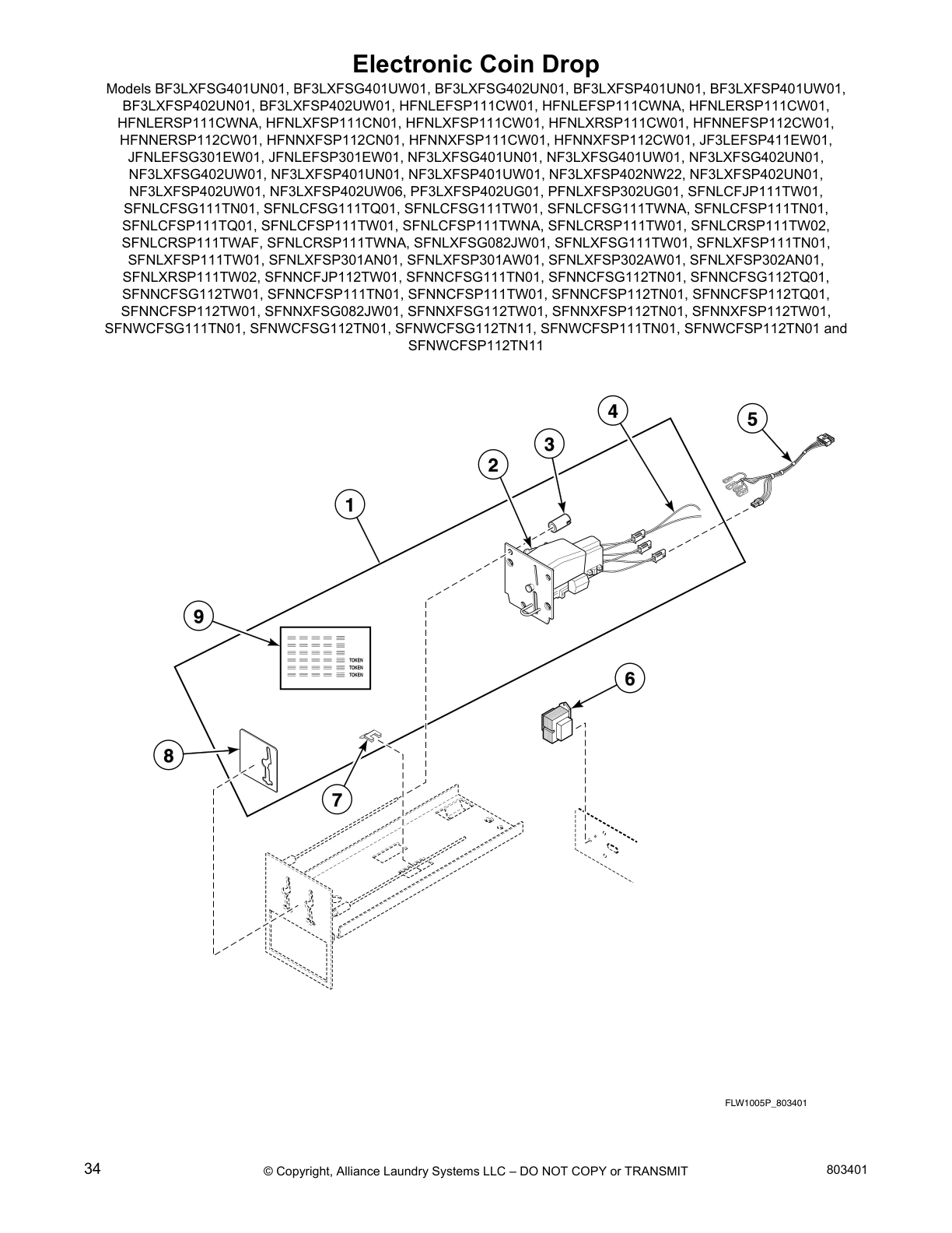 Electronic Coin Drop