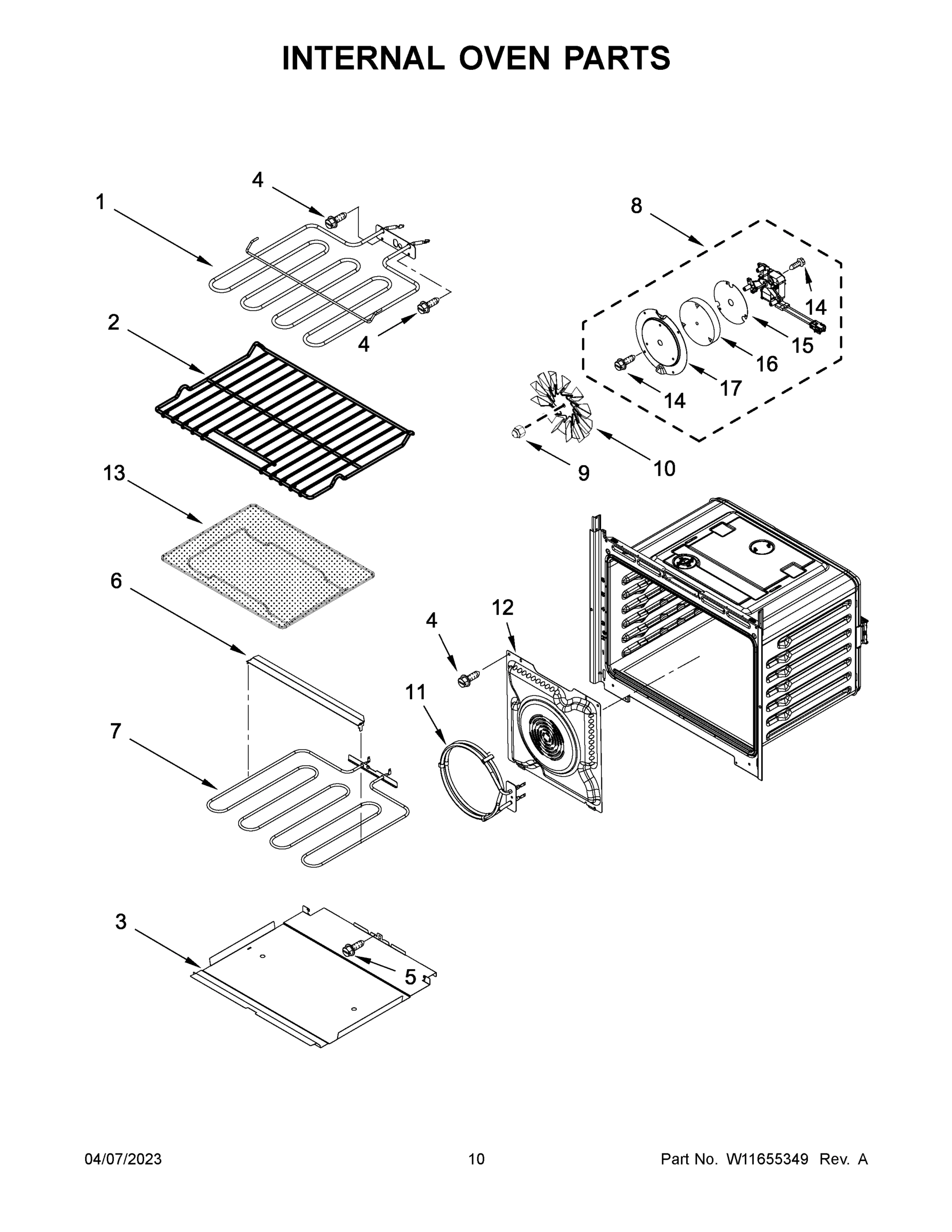 06 - INTERNAL OVEN PARTS