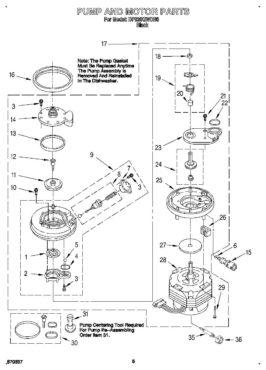 05 - PUMP AND MOTOR