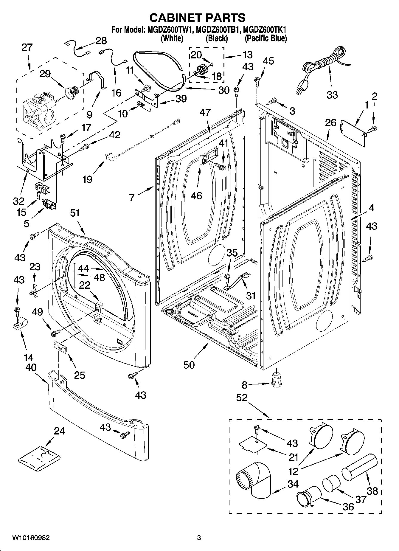 02 - CABINET PARTS