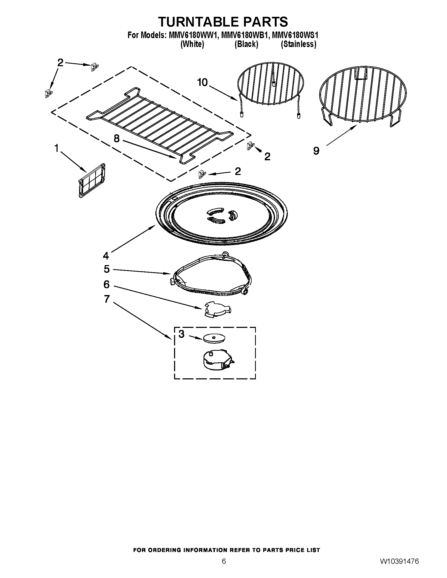 05 - TURNTABLE PARTS