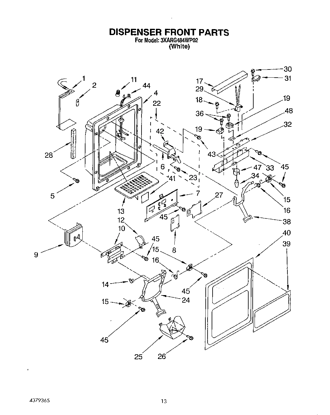09 - DISPENSER FRONT