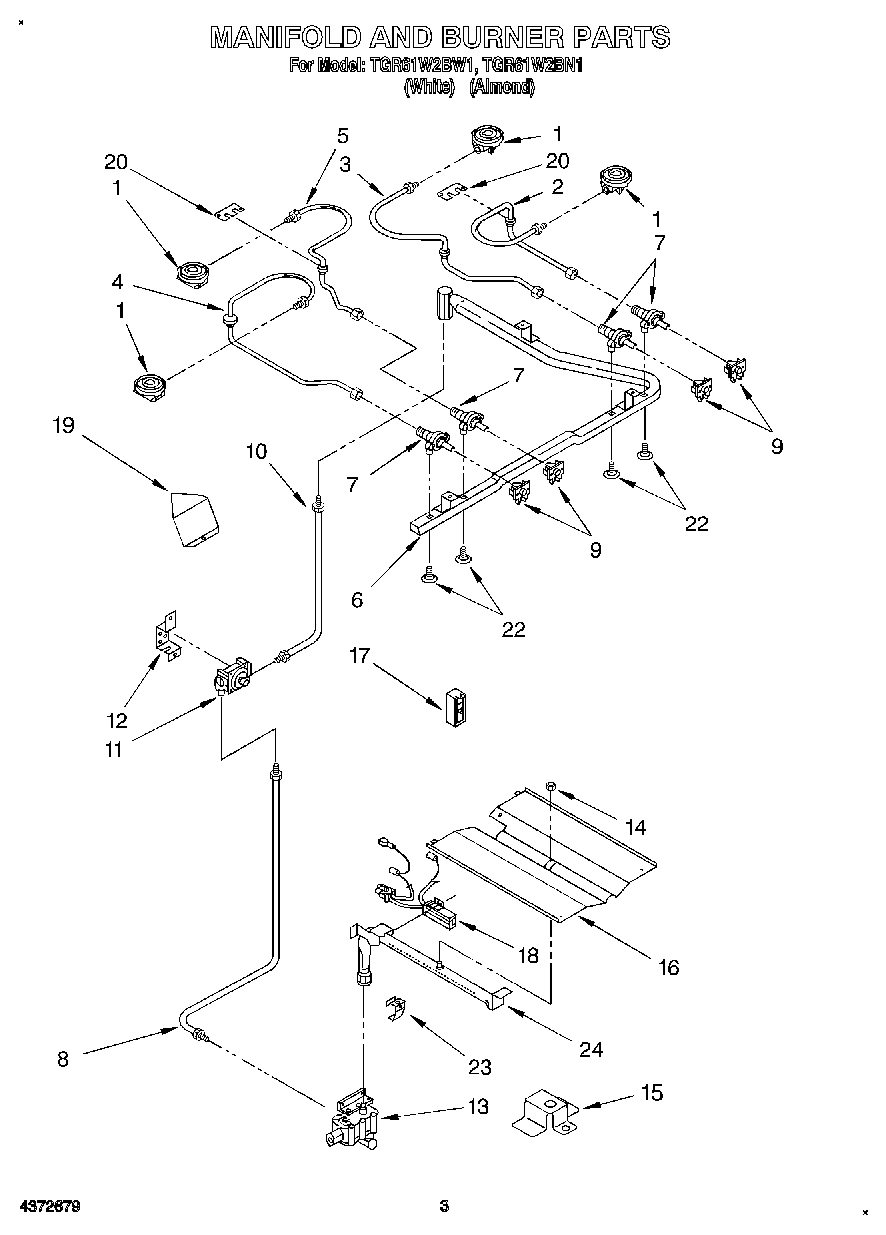 03 - MANIFOLD AND BURNER