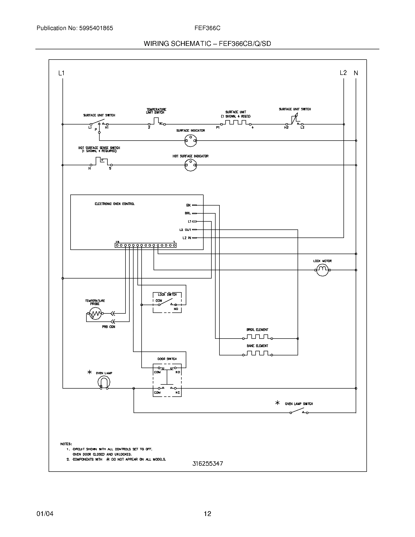 10 - WIRING SCHEMATIC