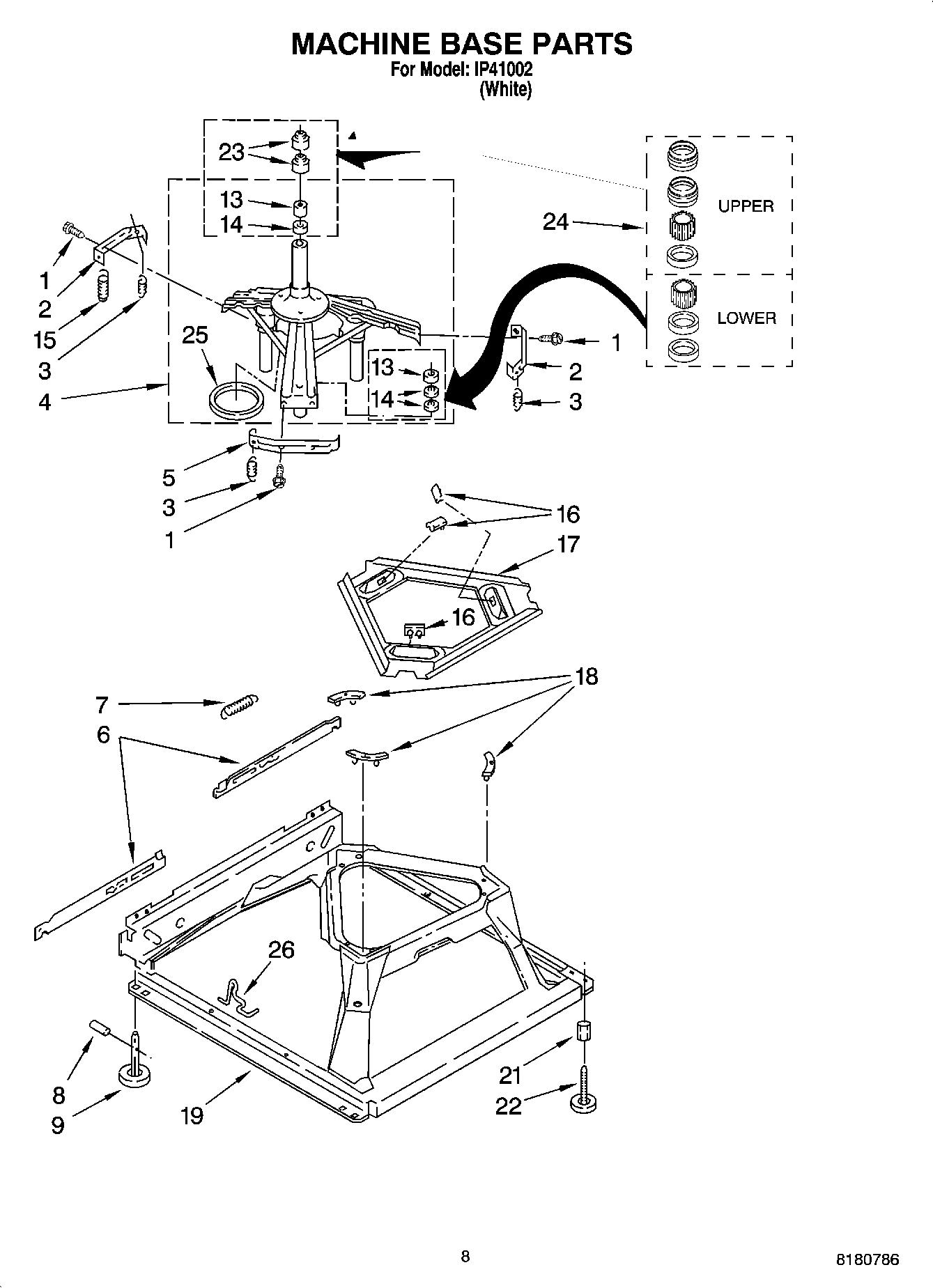05 - MACHINE BASE PARTS