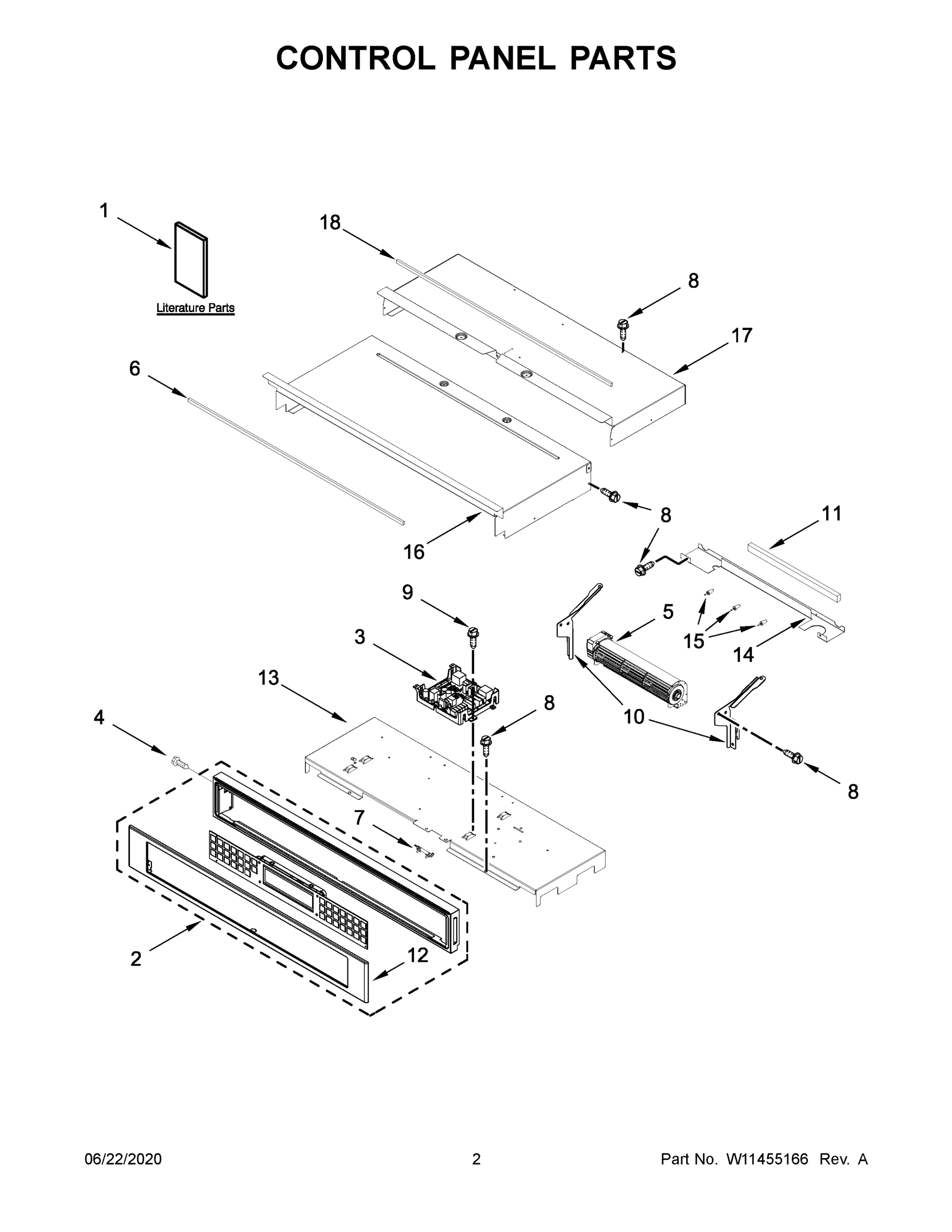 02 - CONTROL PANEL PARTS