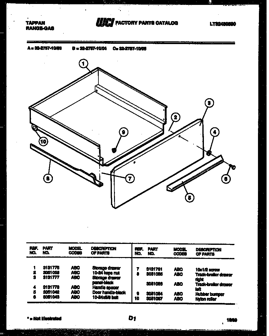05 - DRAWER PARTS