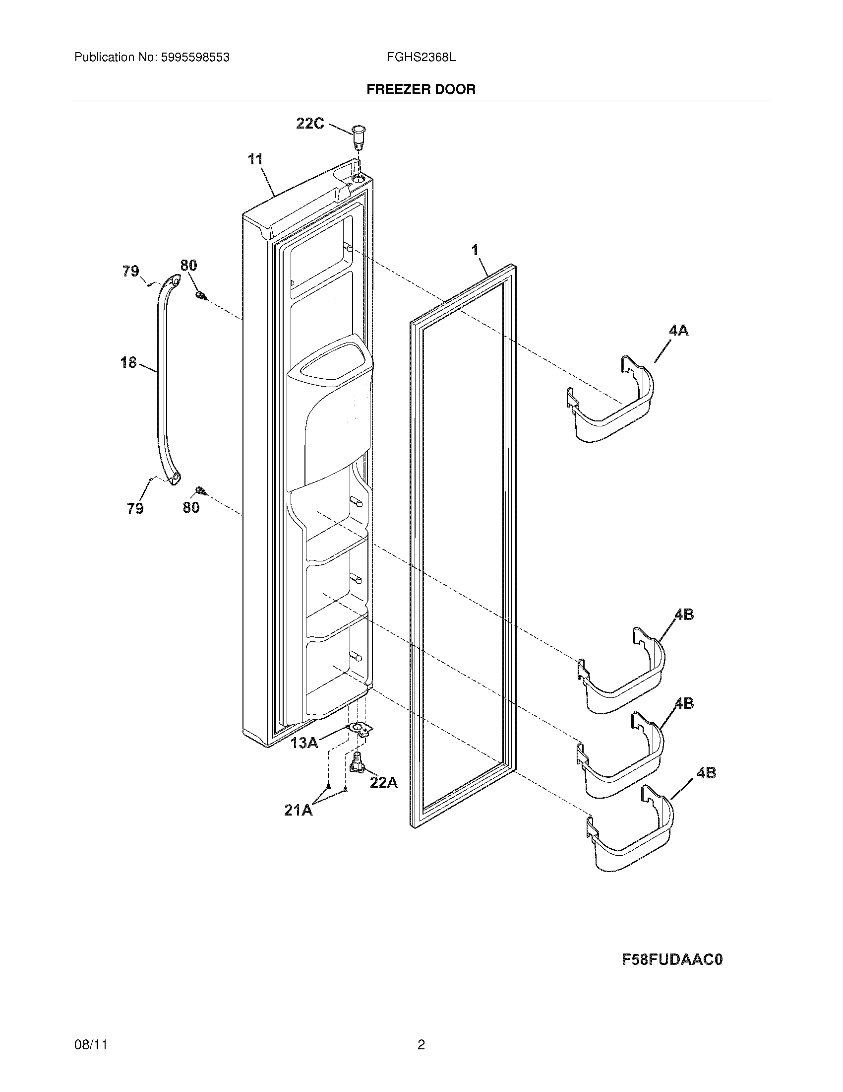 03 - FREEZER DOOR