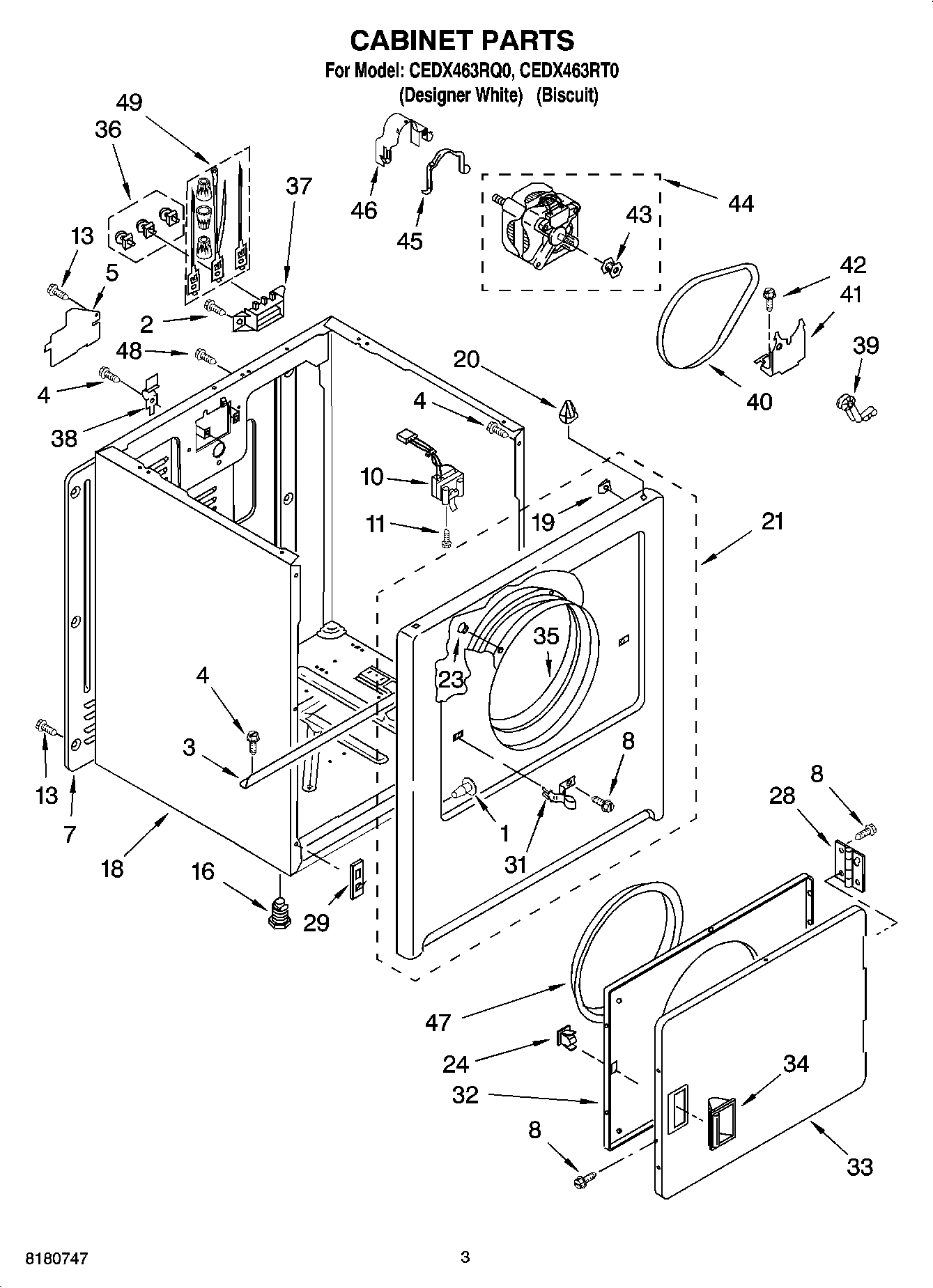 02 - CABINET PARTS