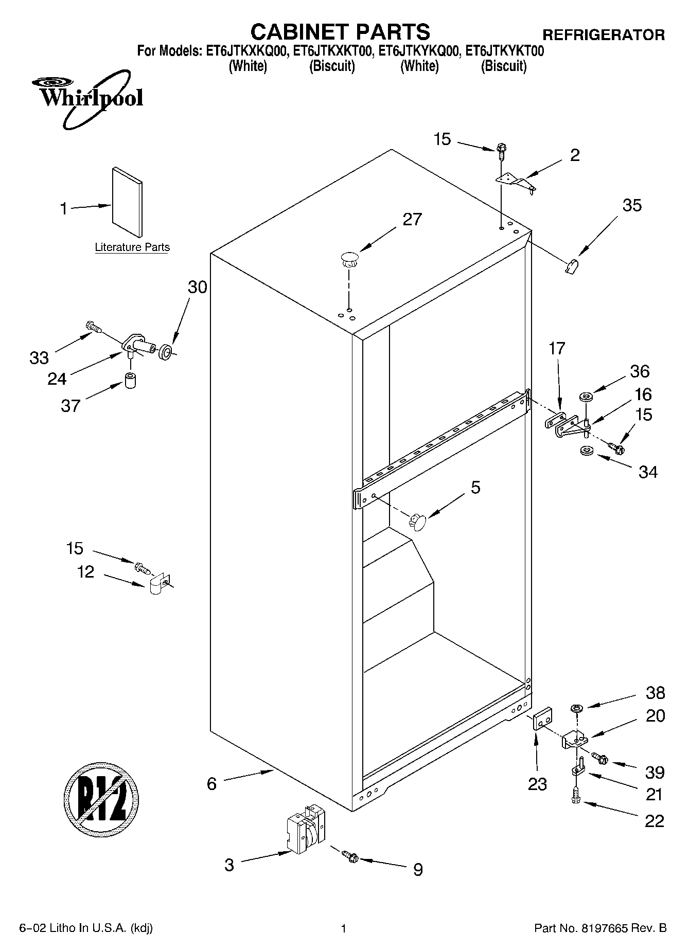 01 - CABINET, LITERATURE
