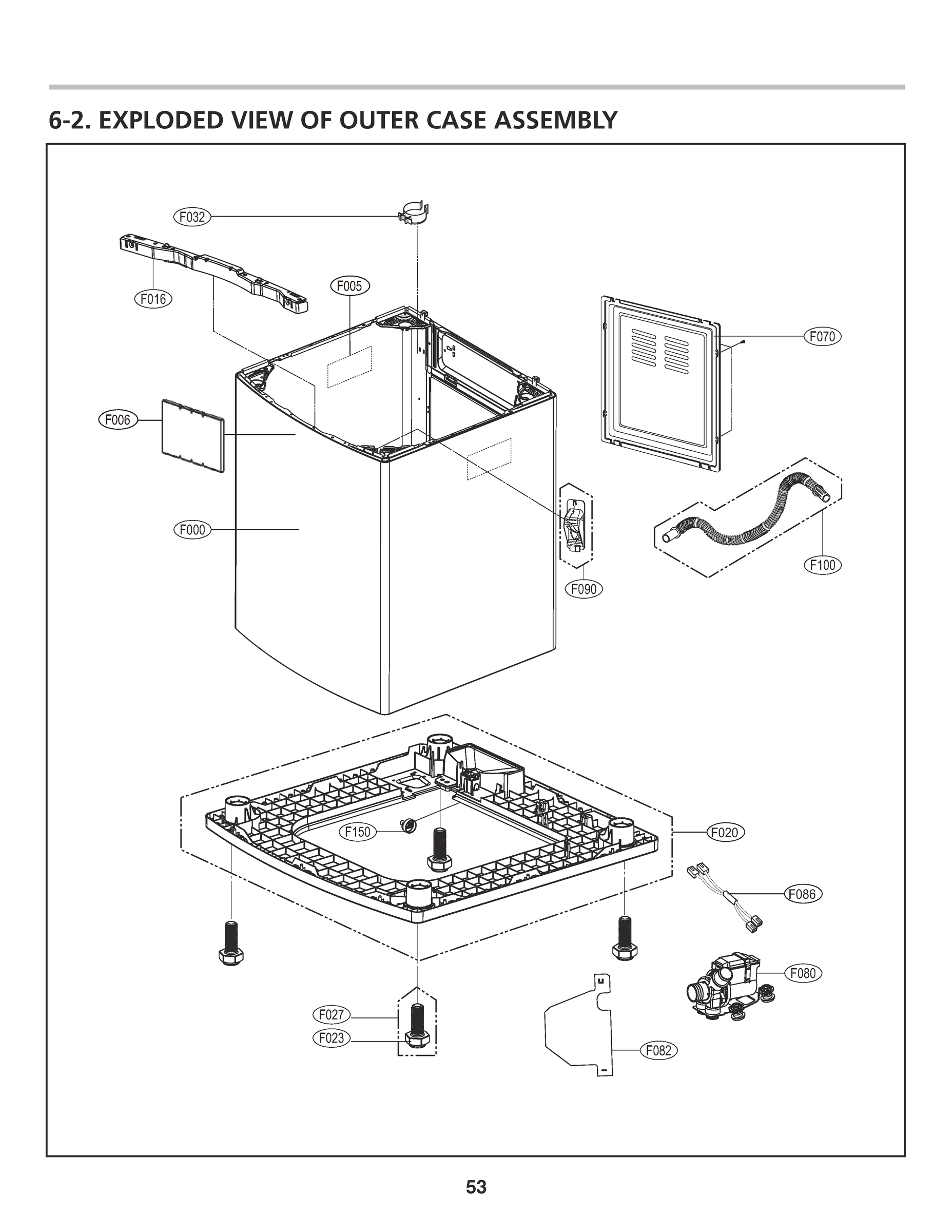 OUTER CASE ASSEMBLY
