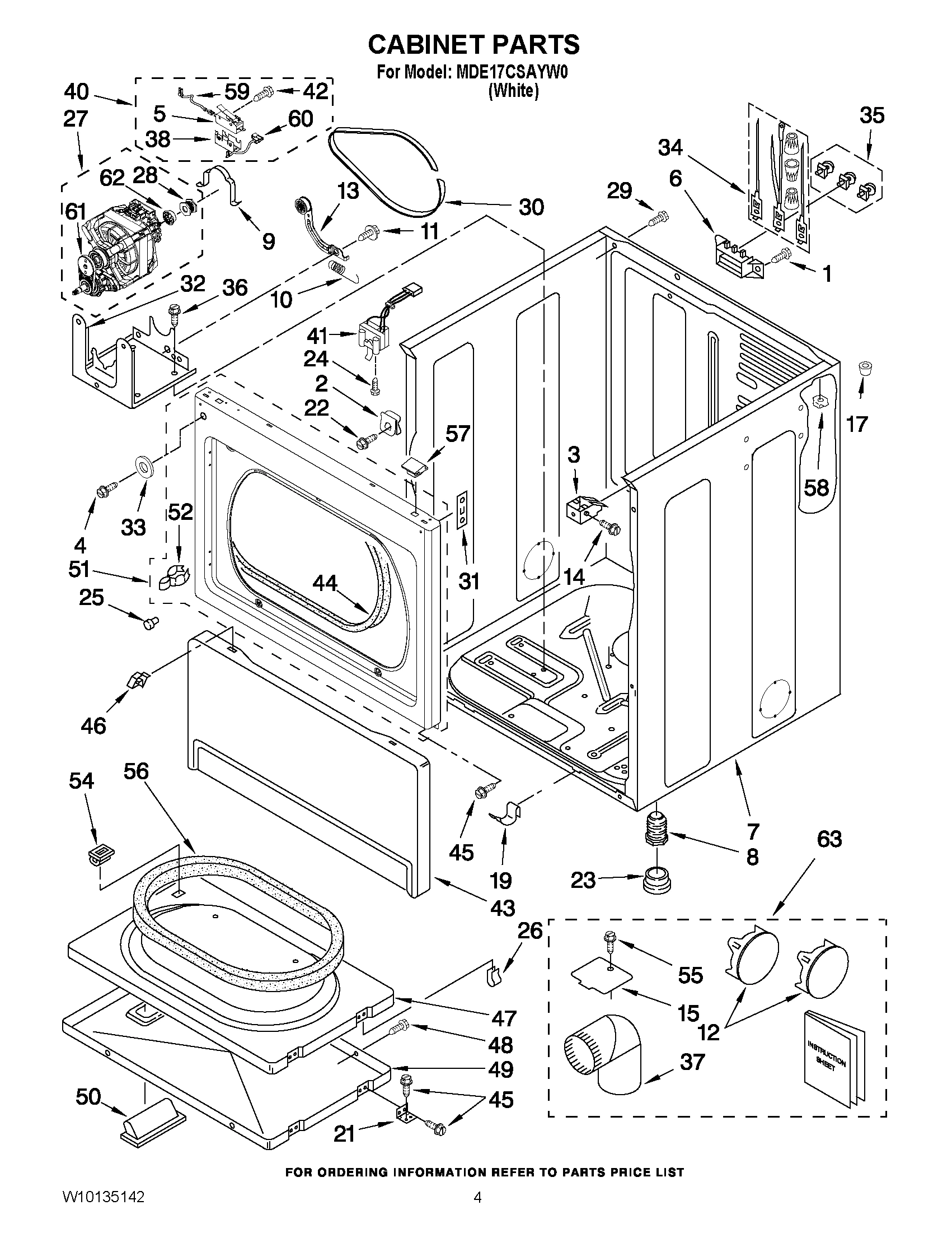 02 - CABINET PARTS