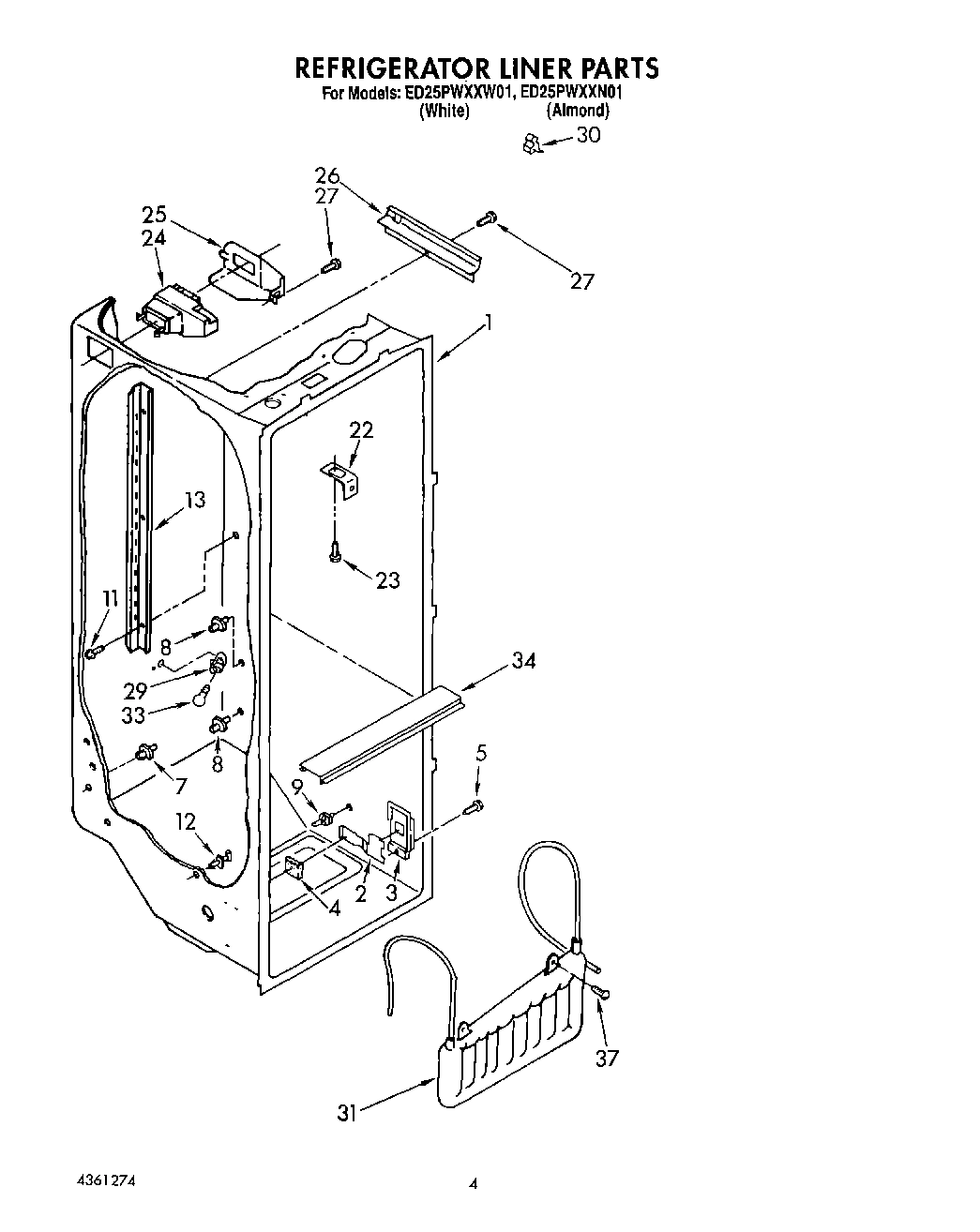 03 - REFRIGERATOR LINER