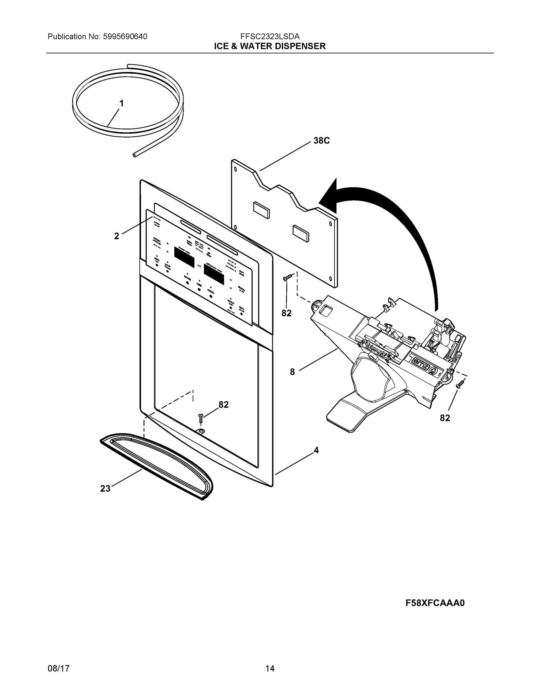 08 - ICE & WATER DISPENSER