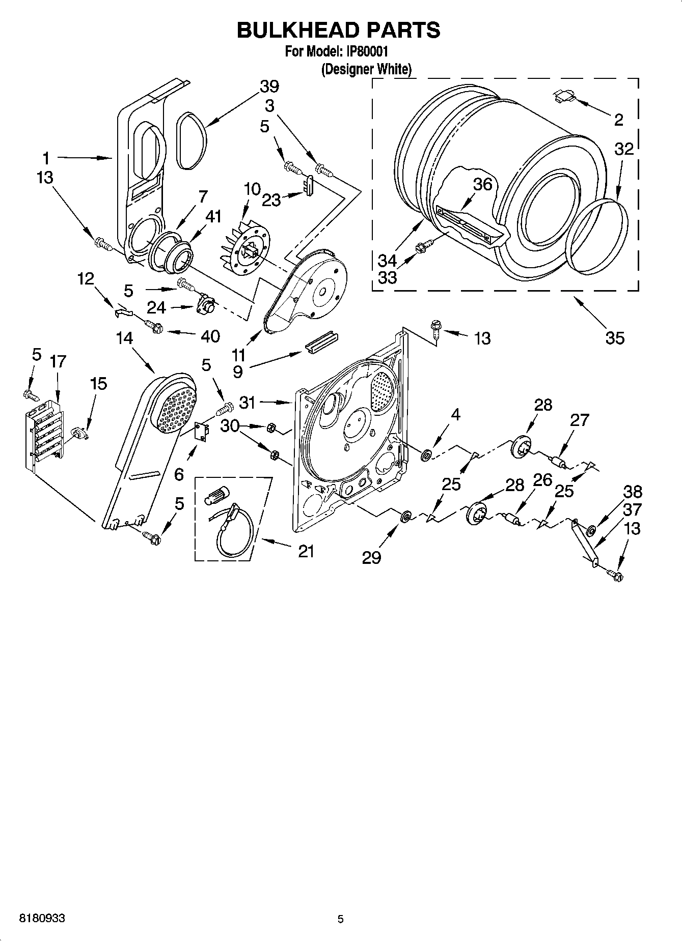 03 - BULKHEAD PARTS, OPTIONAL PARTS (NOT INCLUDED)