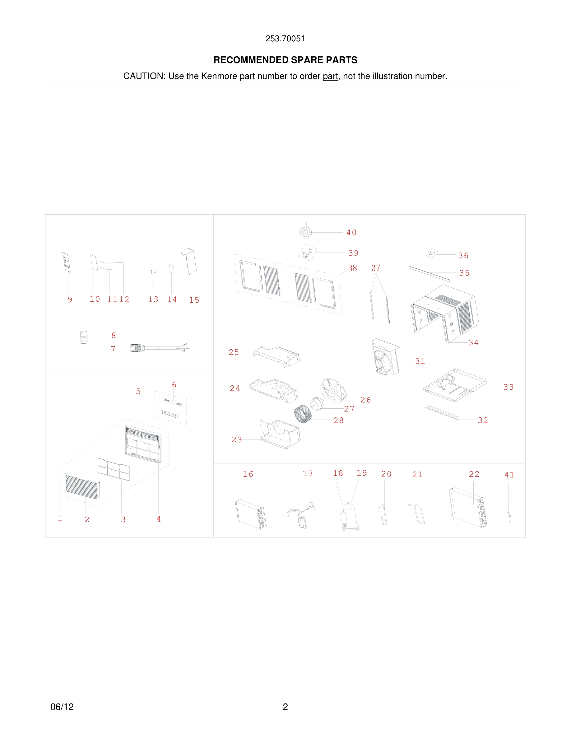 03 - RECOMMENDED SPARE PARTS
