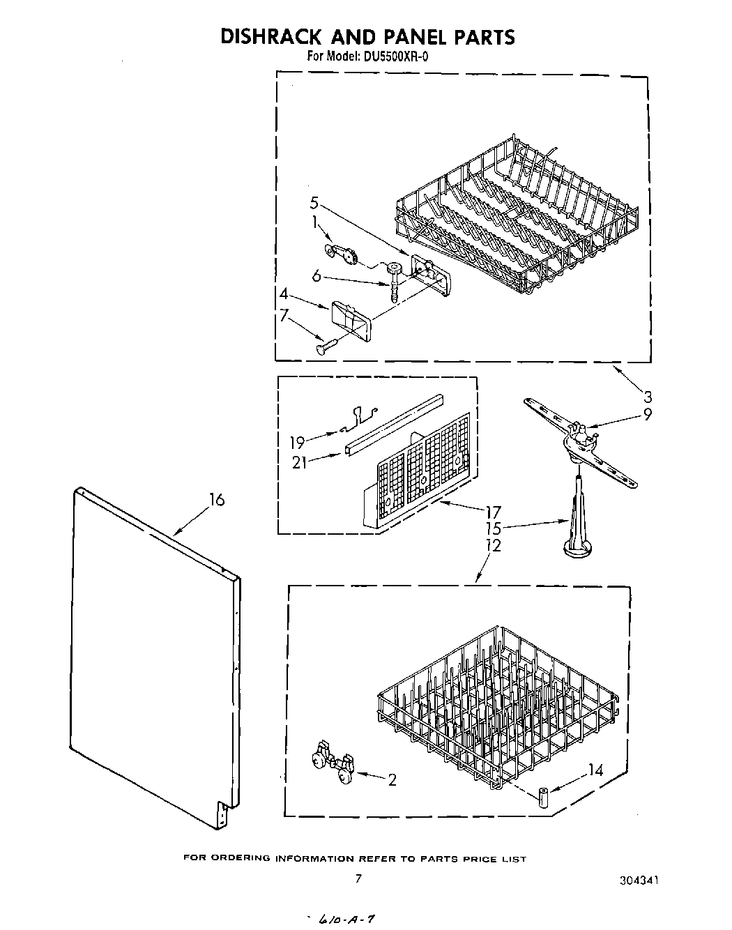 05 - DISHRACK AND PANEL