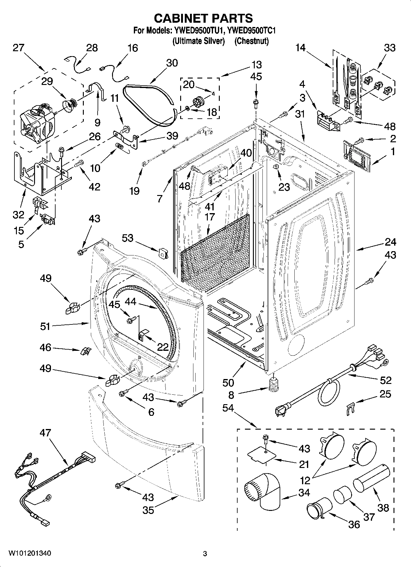 02 - CABINET PARTS