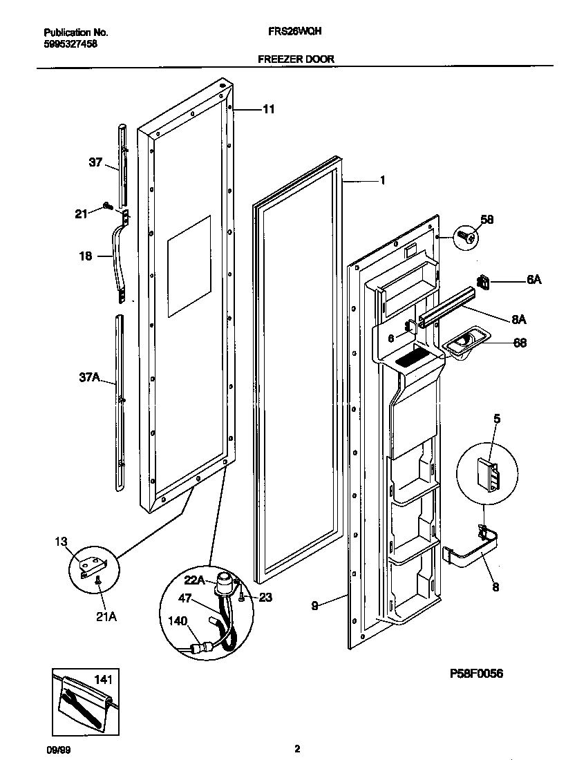 02 - FREEZER DOOR