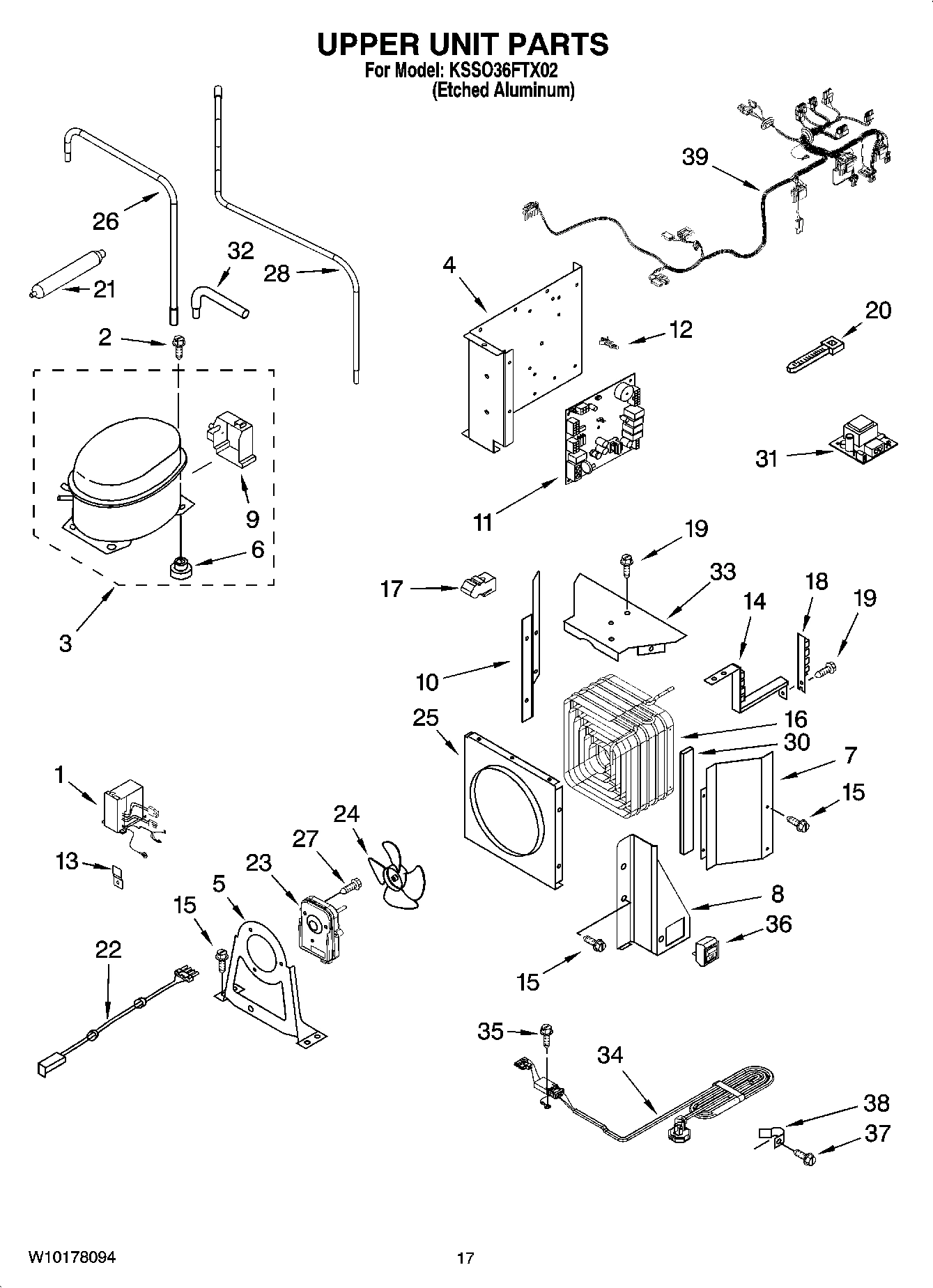 11 - UPPER UNIT PARTS