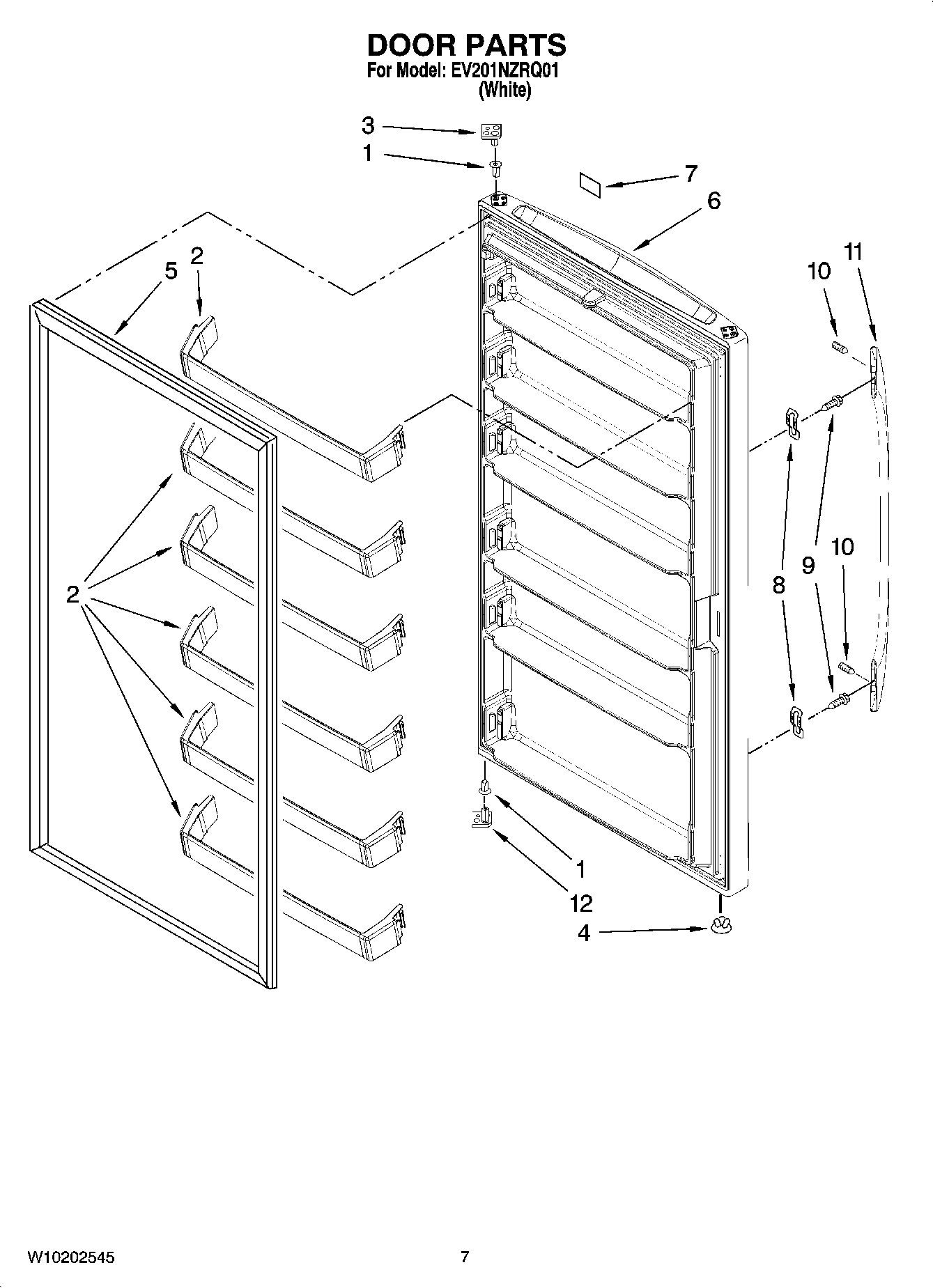 04 - DOOR PARTS, OPTIONAL PARTS (NOT INCLUDED)