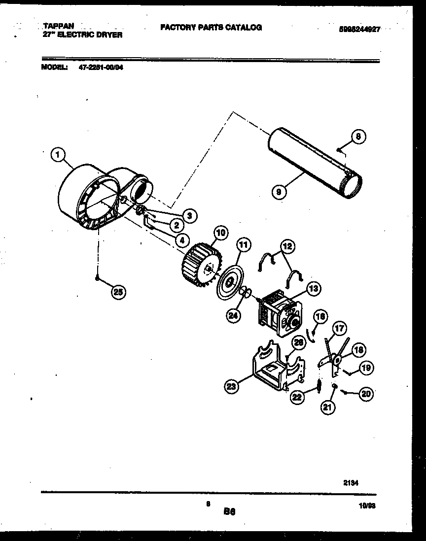 05 - BLOWER AND DRIVE PARTS
