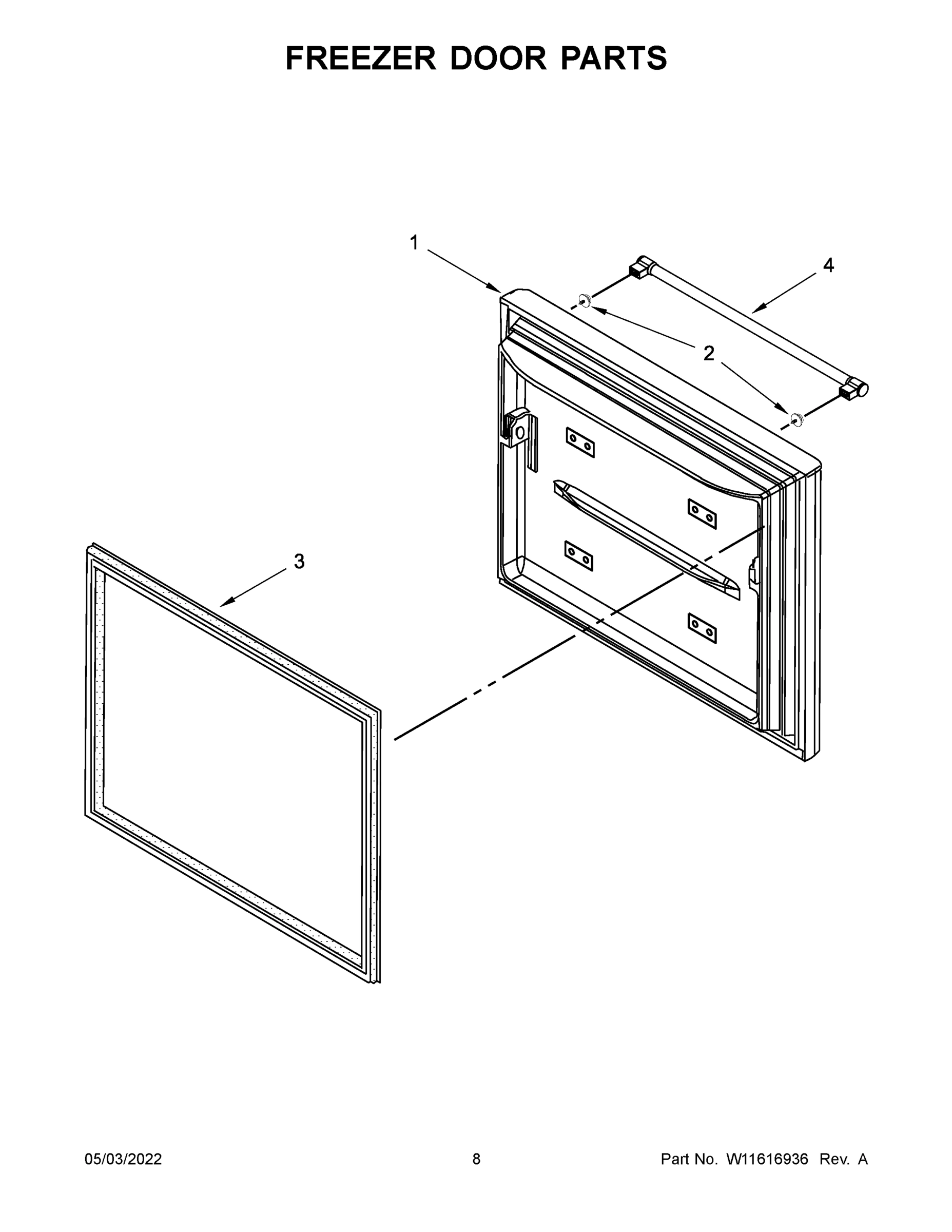 05 - FREEZER DOOR PARTS