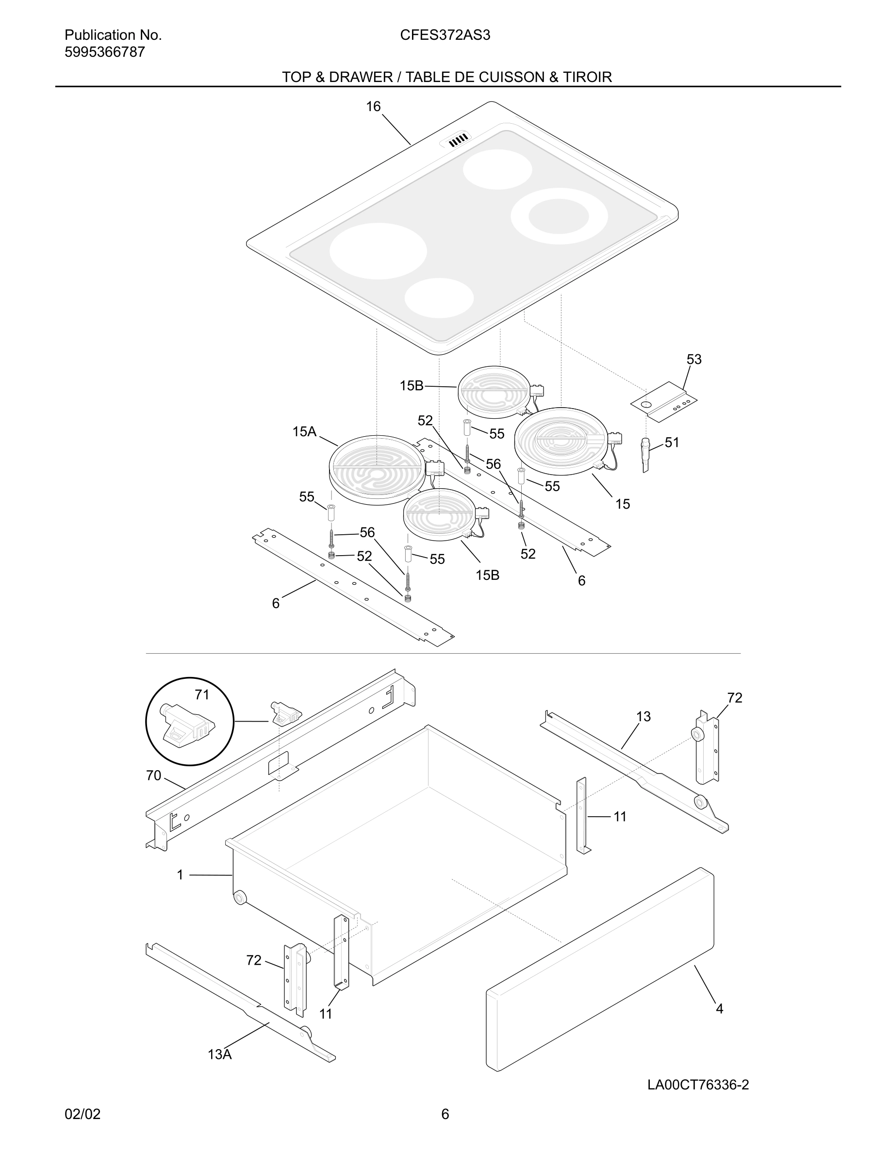 07 - TOP & DRAWER / TABLE DE CUISSON & TIROIR