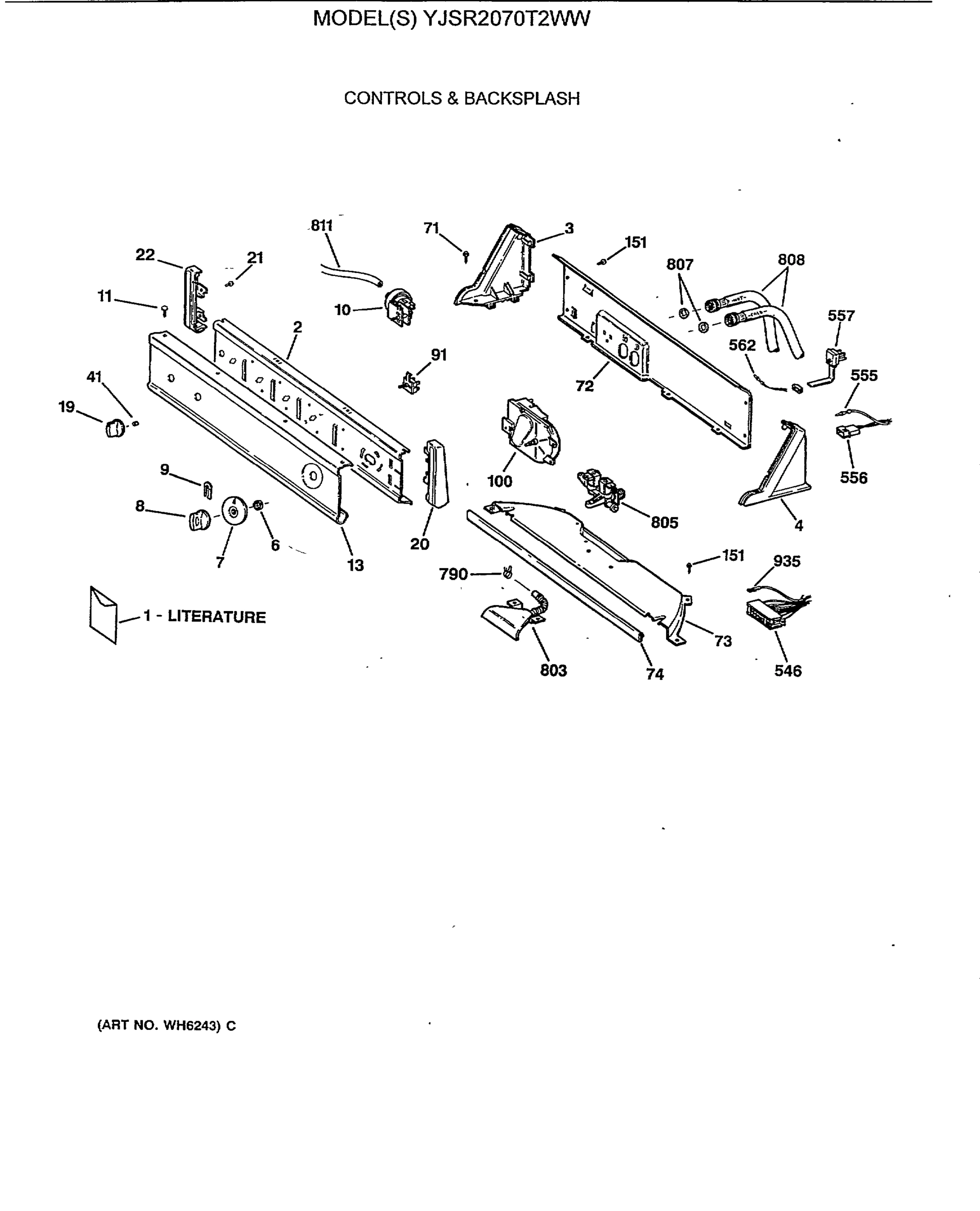 CONTROLS & BACKSPLASH