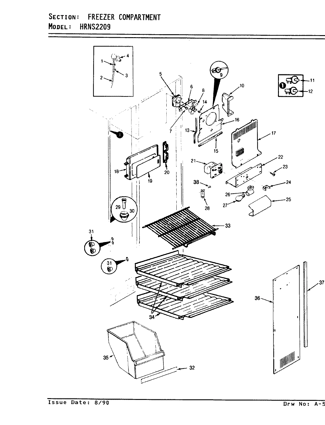 01 - FREEZER COMPARTMENT